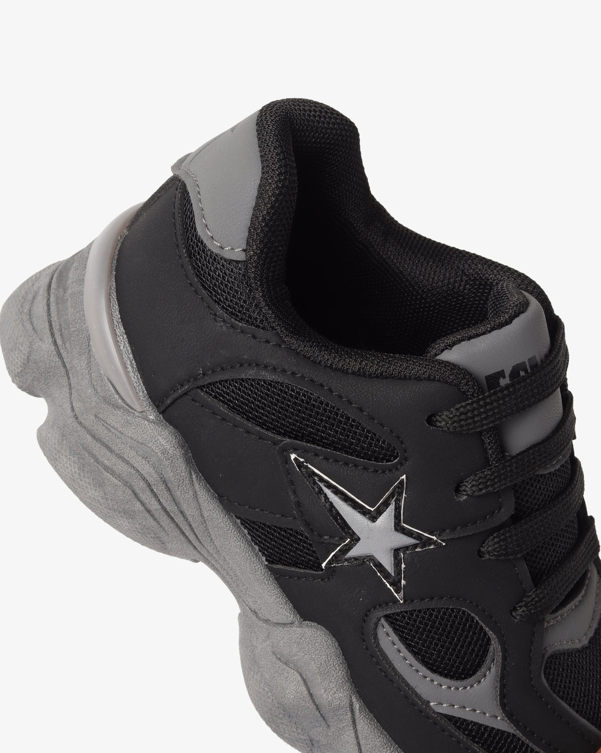 Kids Hudson - Low Cut Mixed Media Chunky Sneaker