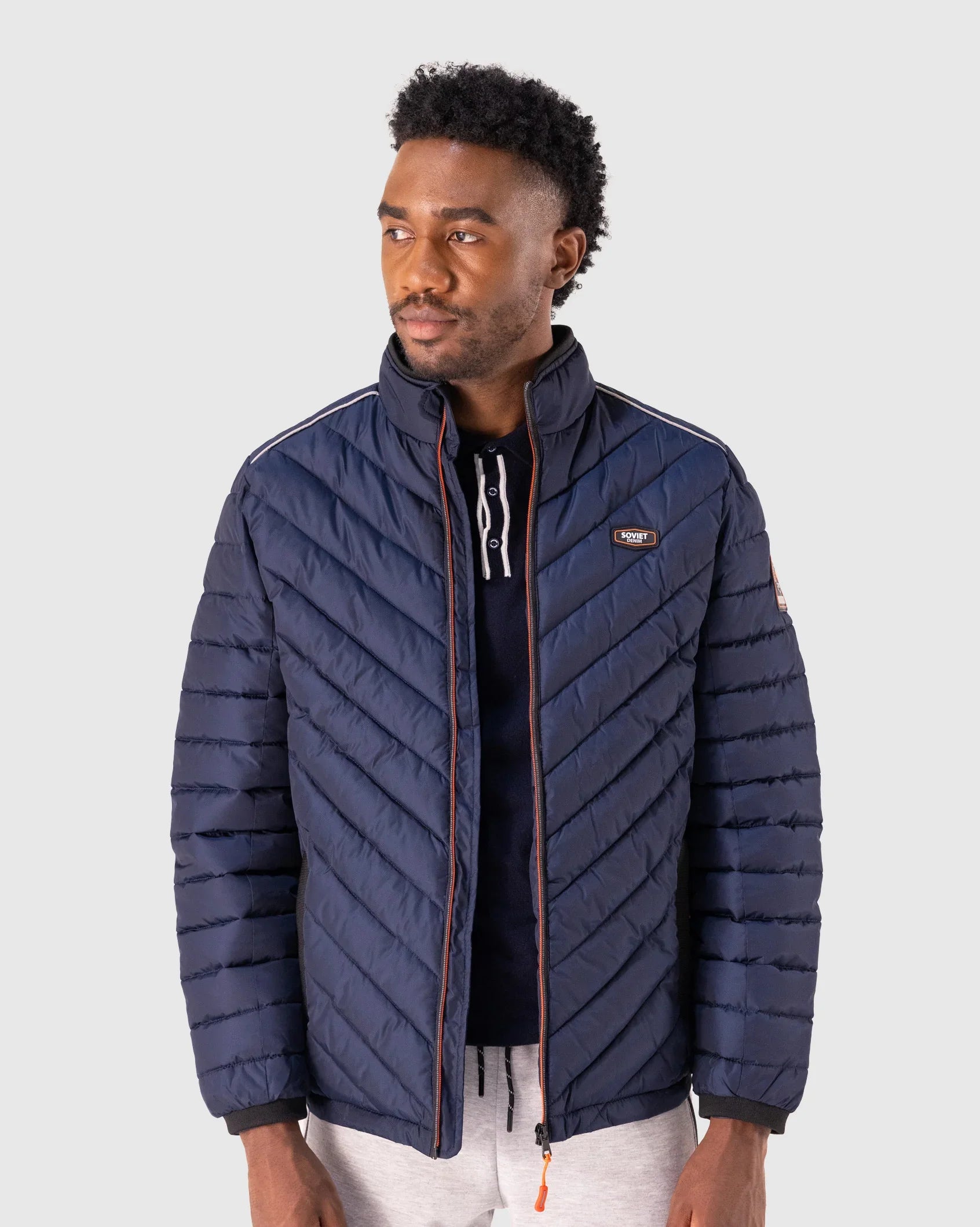 Mens Kirov - Quilted Puffer Jacket