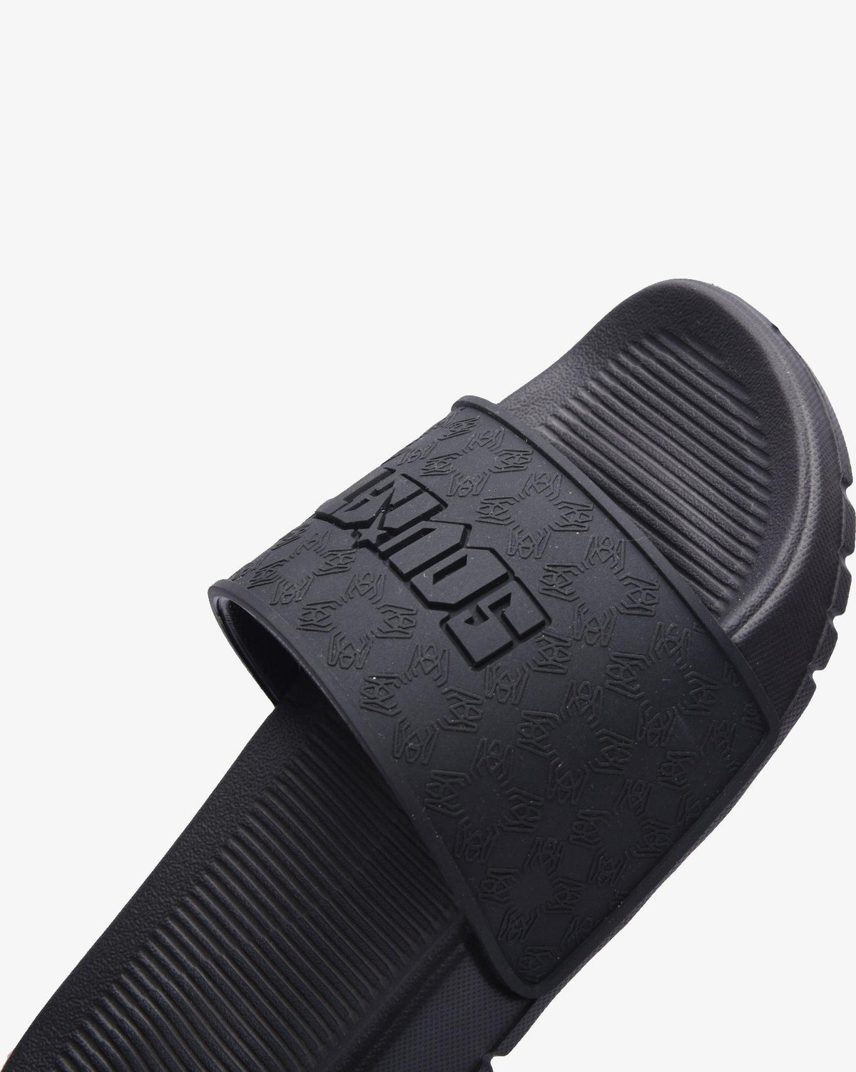 Black Soviet Youth Savannah bandage casual sandal with open toe and strap design, displayed on a neutral background.