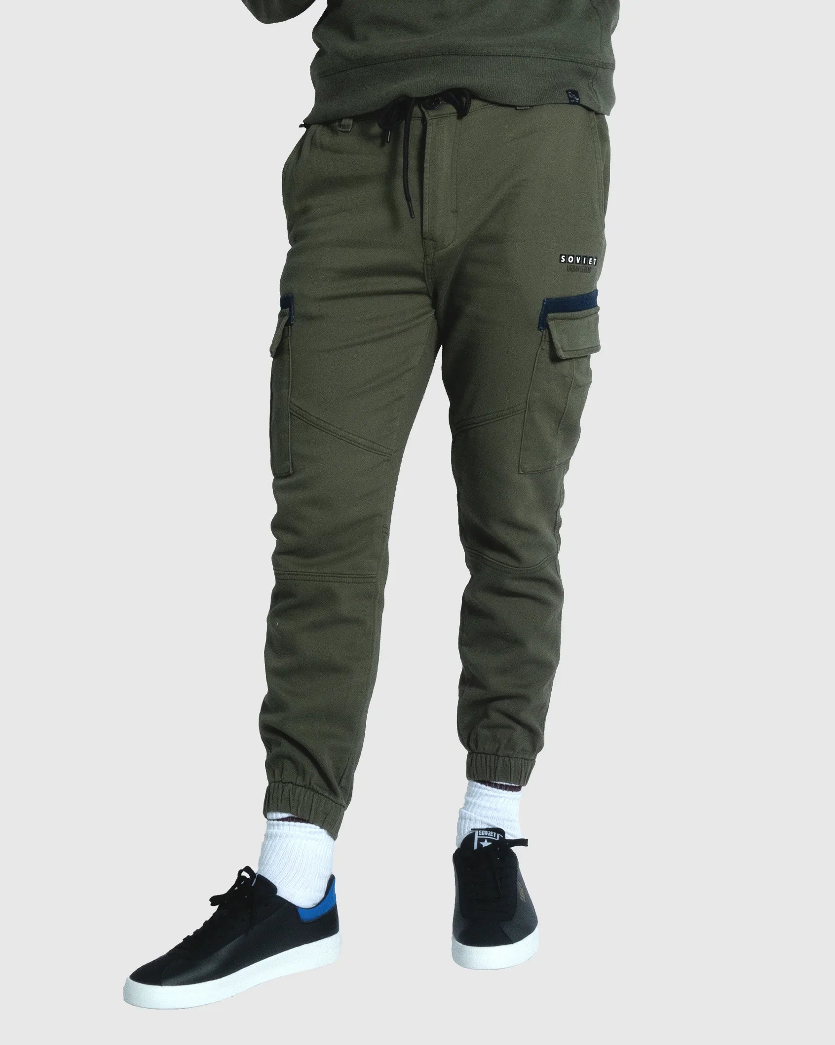 Mens Largo - Slim Leg Cargo Pants