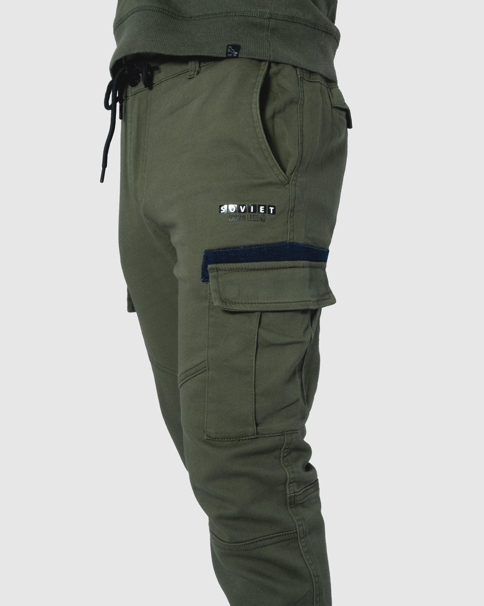 Mens Largo - Slim Leg Cargo Pants