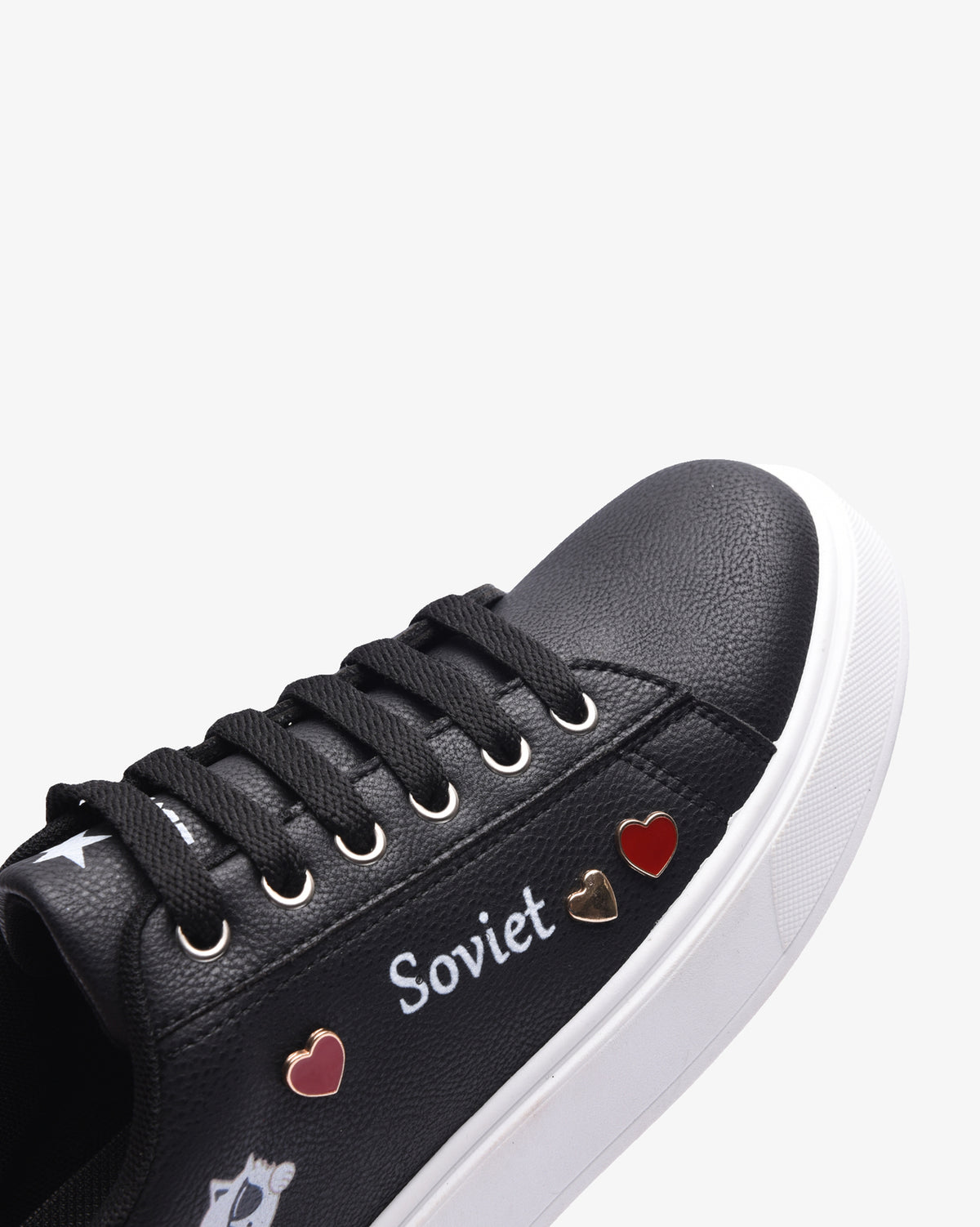 Ladies Aria 26 - PU Lace Up Sneaker