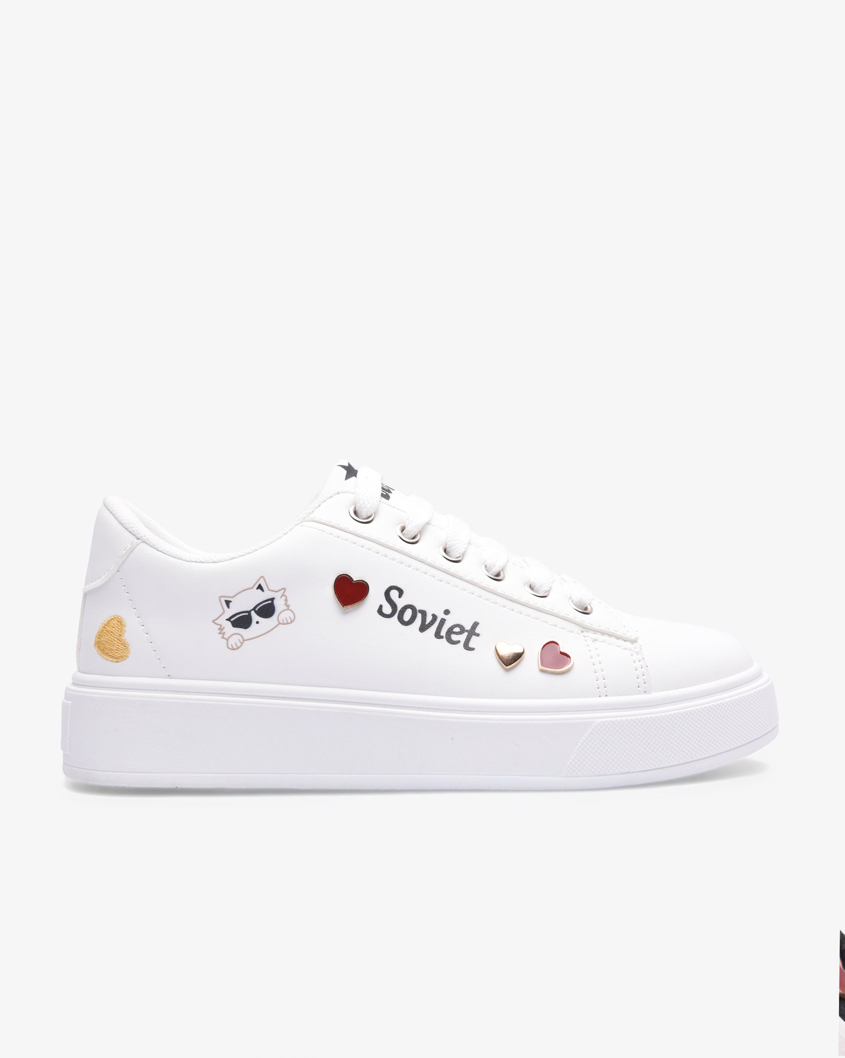 Ladies Aria 26 - PU Lace Up Sneaker