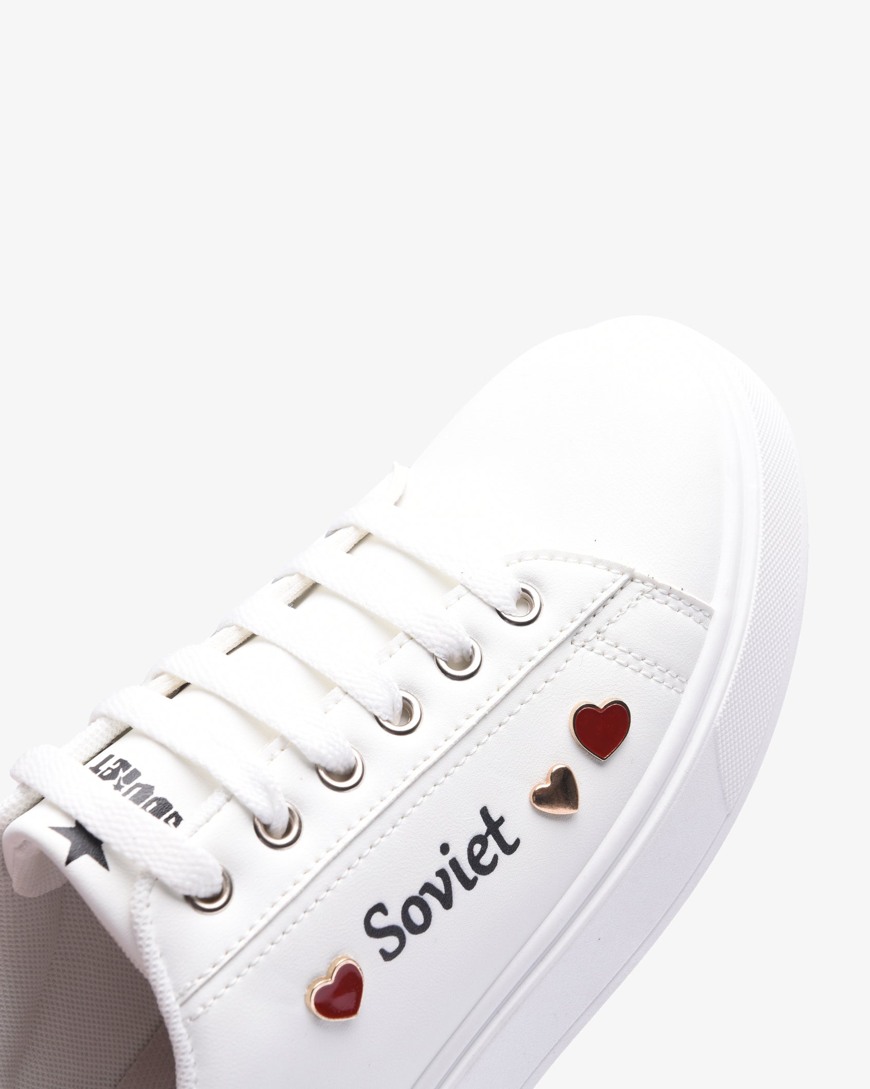 Ladies Aria 26 - PU Lace Up Sneaker