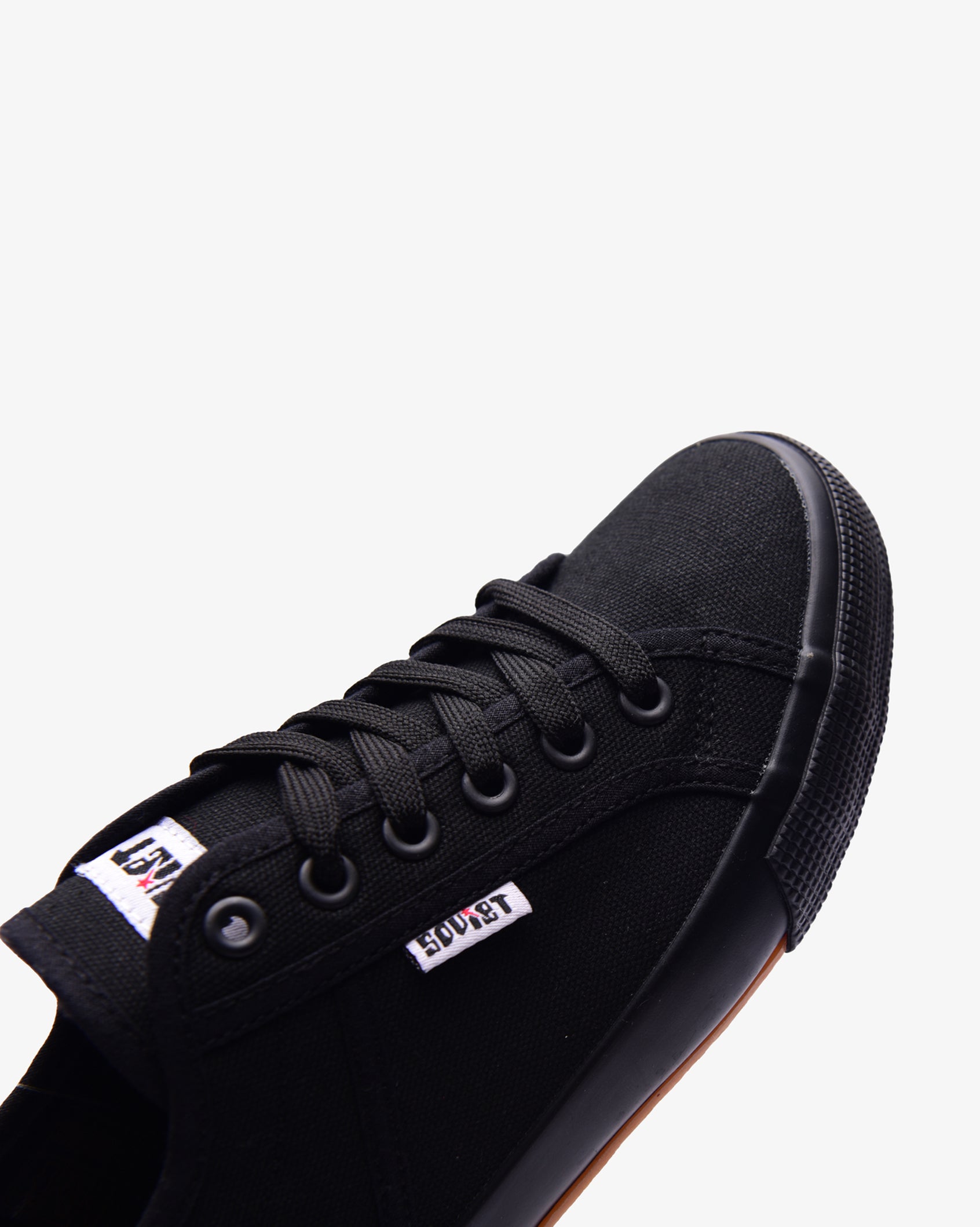 Mens Ayanda - Low Cut Canvas Sneaker - Soviet Denim