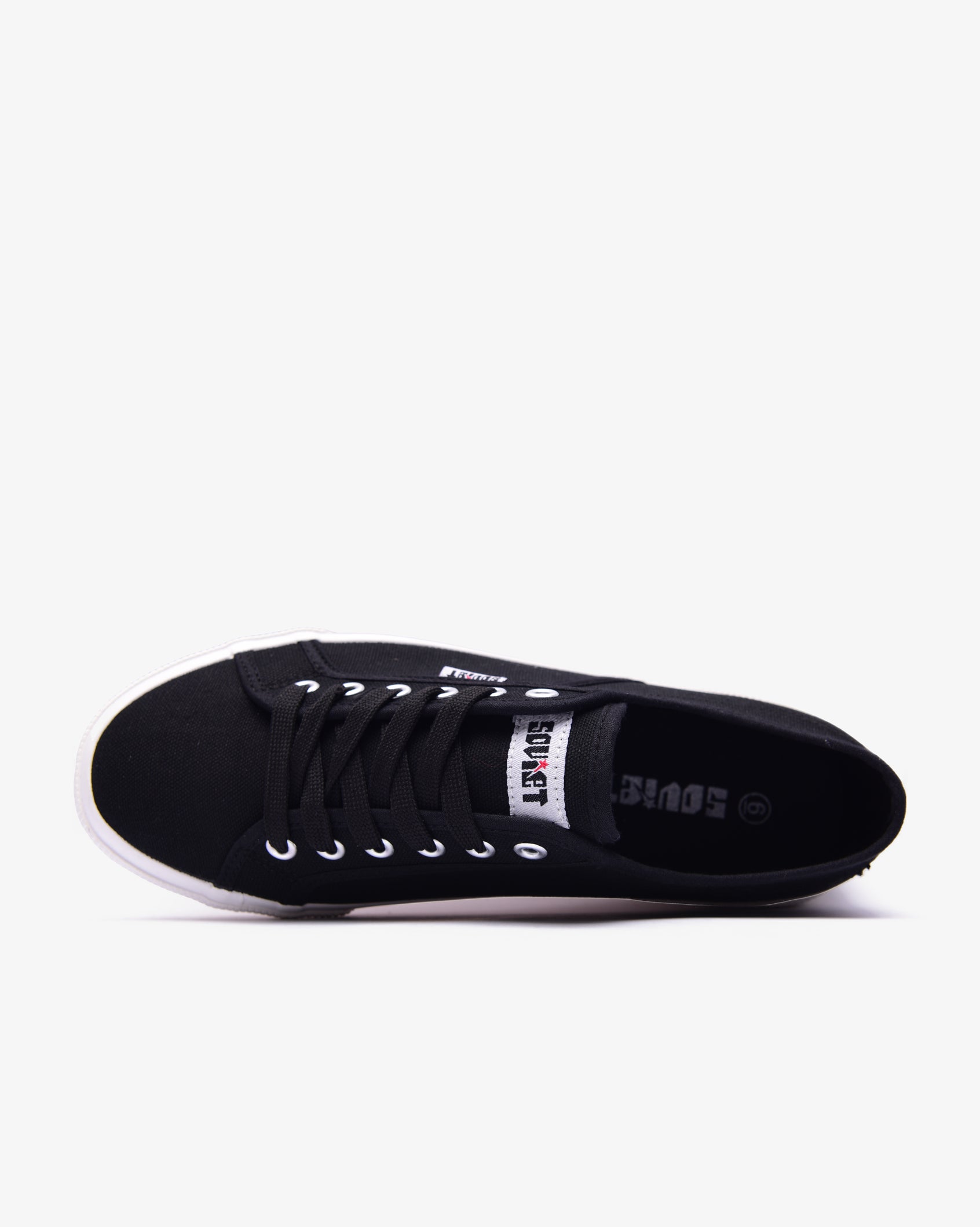 Mens Ayanda - Low Cut Canvas Sneaker - Soviet Denim
