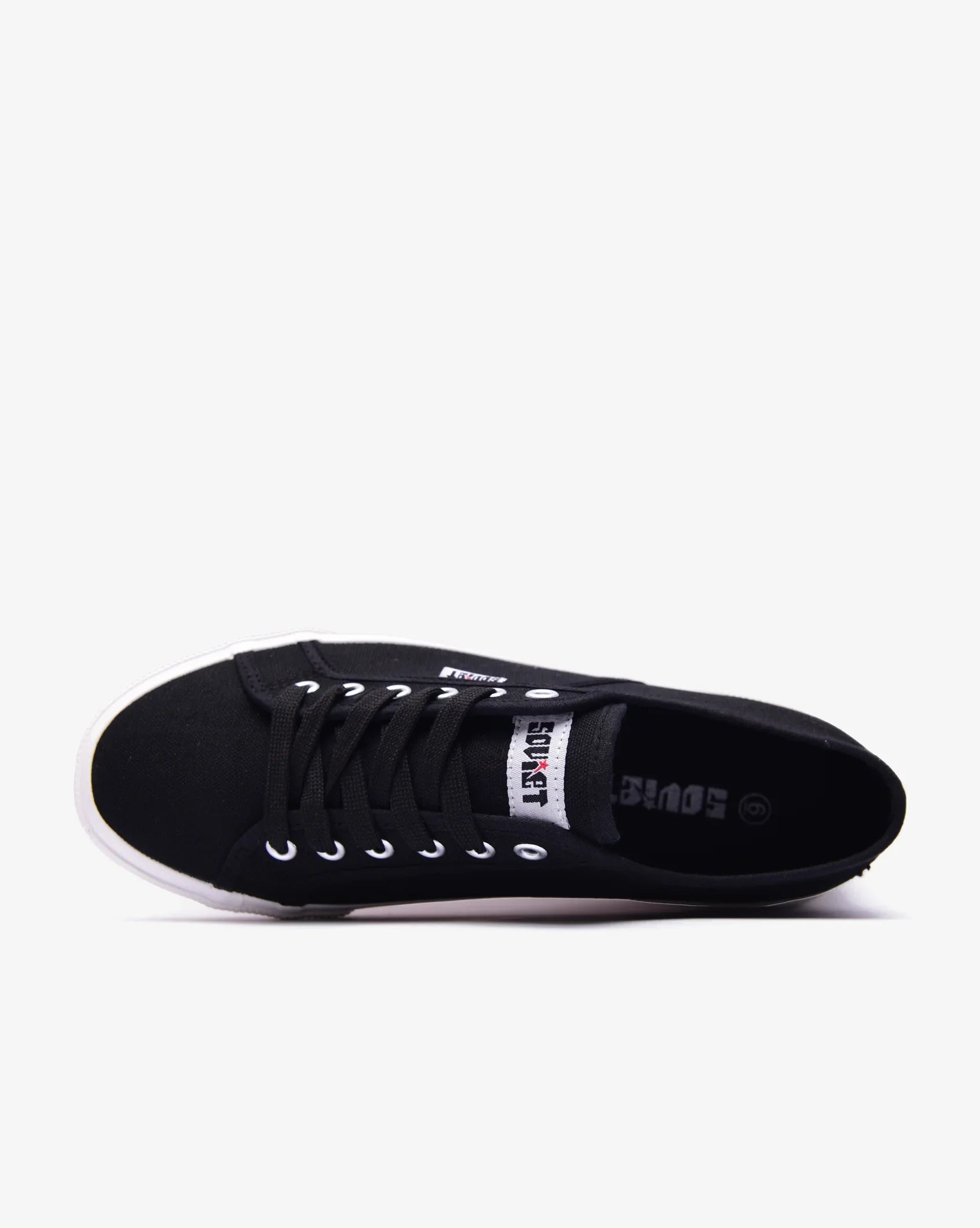 Mens Ayanda - Low Cut Canvas Sneaker - Soviet Denim