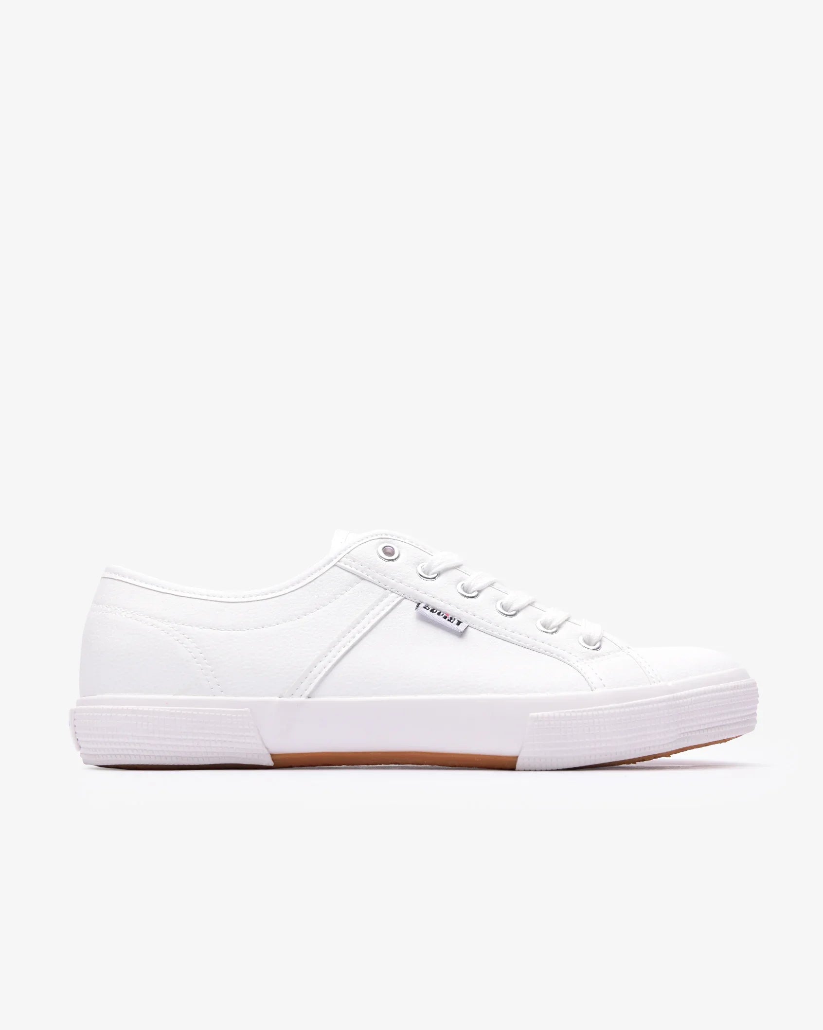 Mens Ayanda - Low Cut PU Sneaker - Soviet Denim