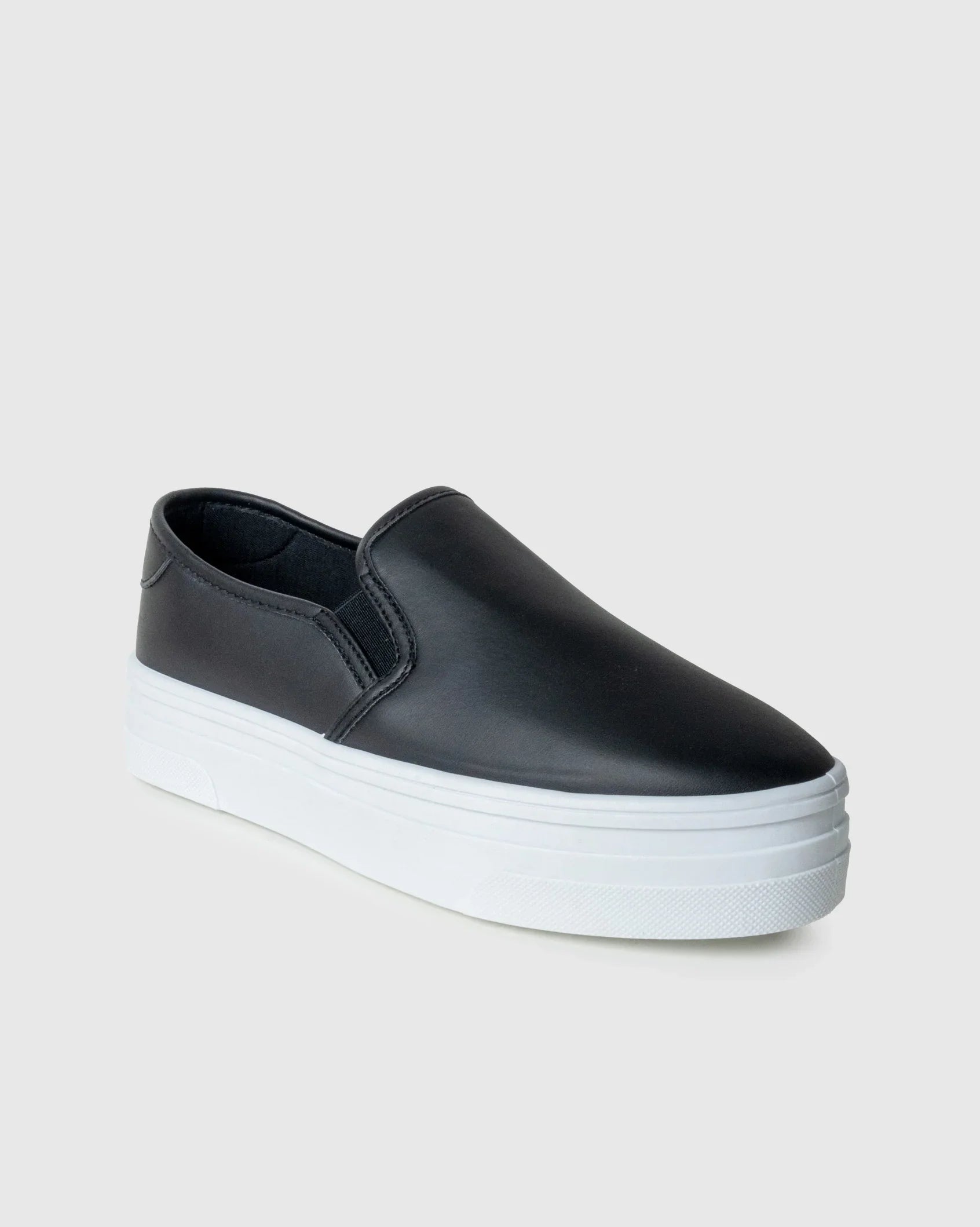 Ladies Blaire - PU Platform Slip On