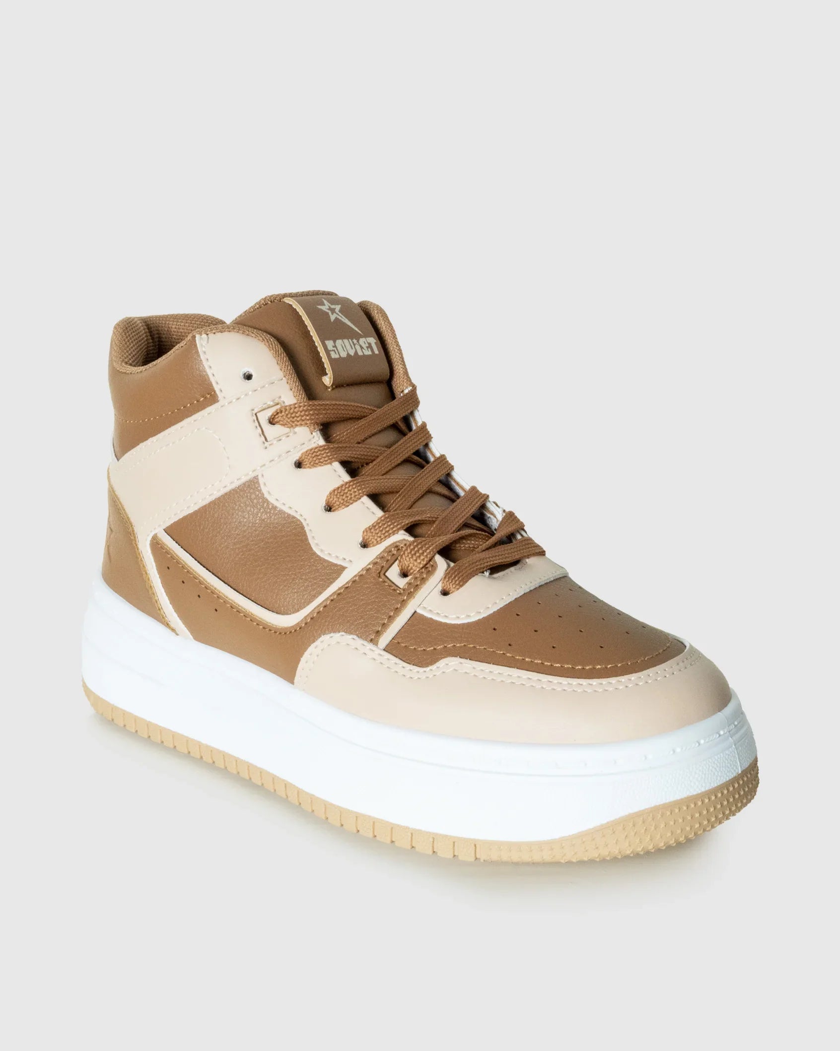 Ladies Channing Hi Cut Chunky Platform Sneaker