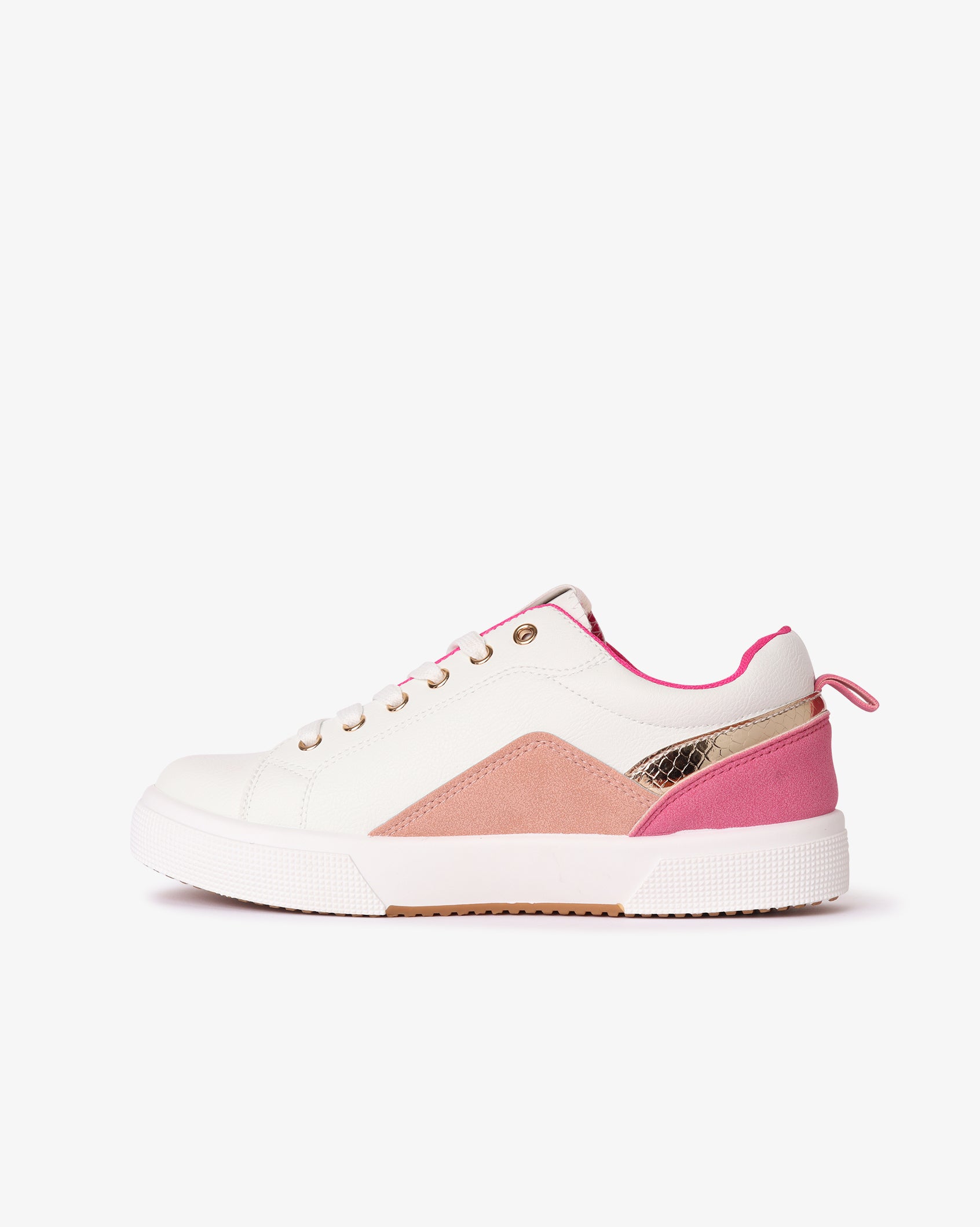 Ladies Coco Blanco - Snakeprint Casual Sneaker