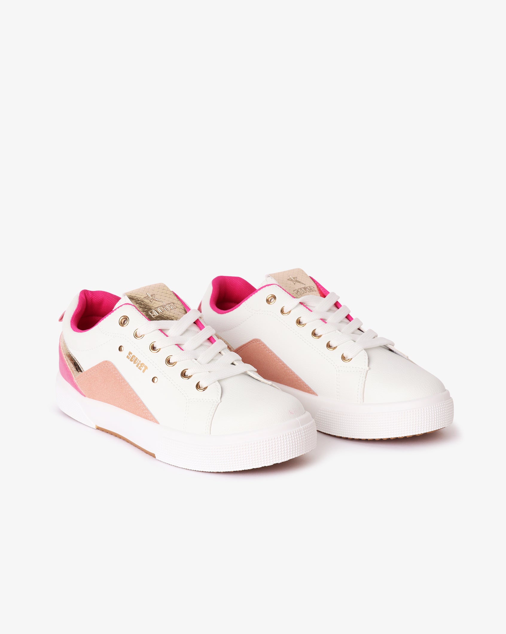 Ladies Coco Blanco - Snakeprint Casual Sneaker