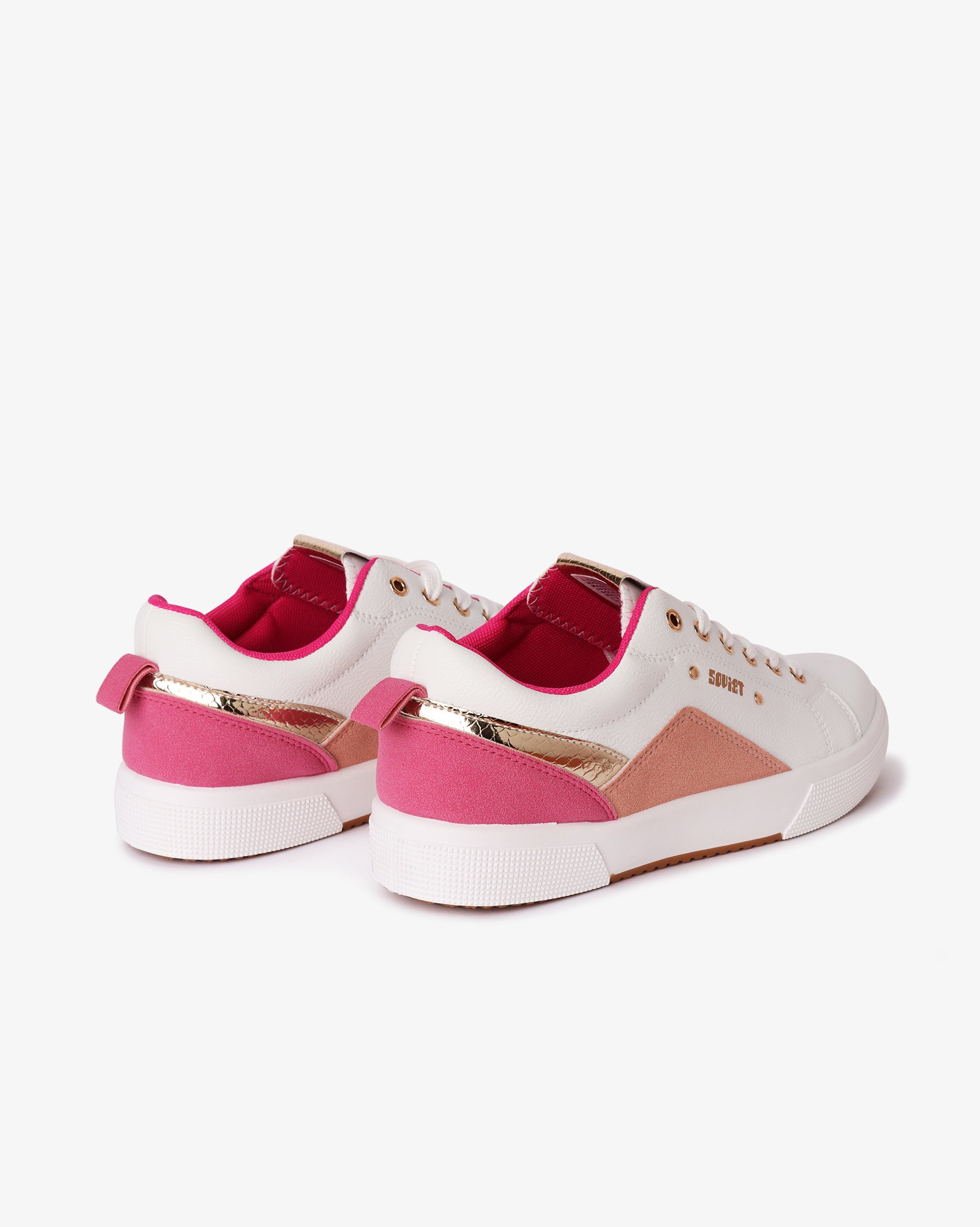 Ladies Coco Blanco - Snakeprint Casual Sneaker