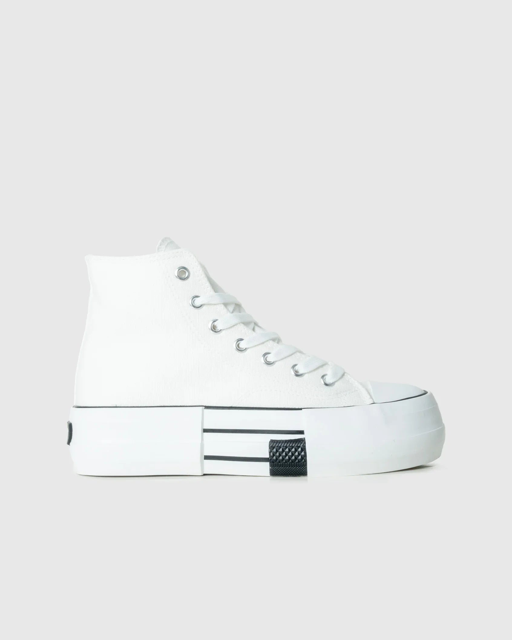 Ladies Crane Hi - Platform Canvas Sneaker