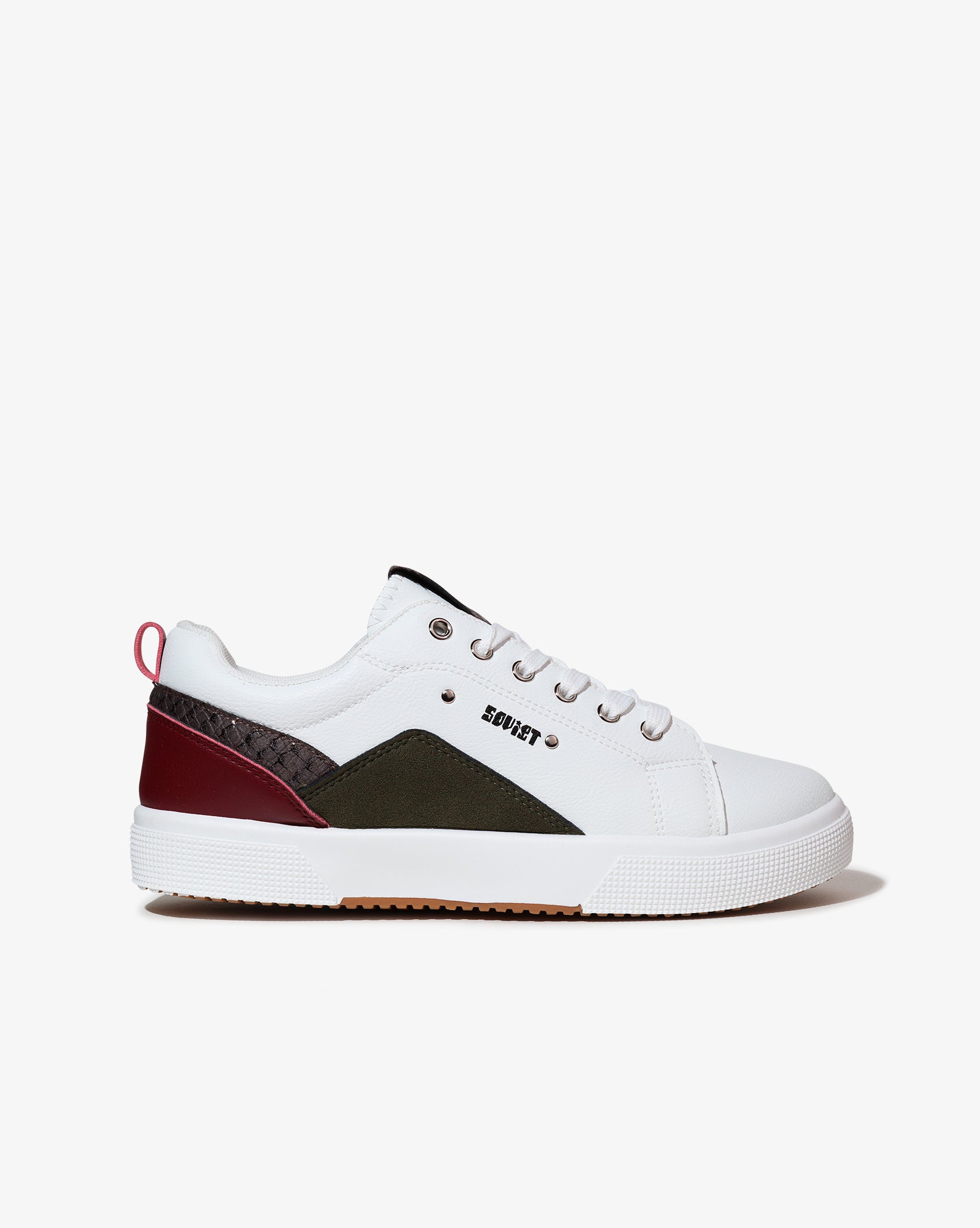 Ladies Coco Blanco - Snakeprint Casual Sneaker