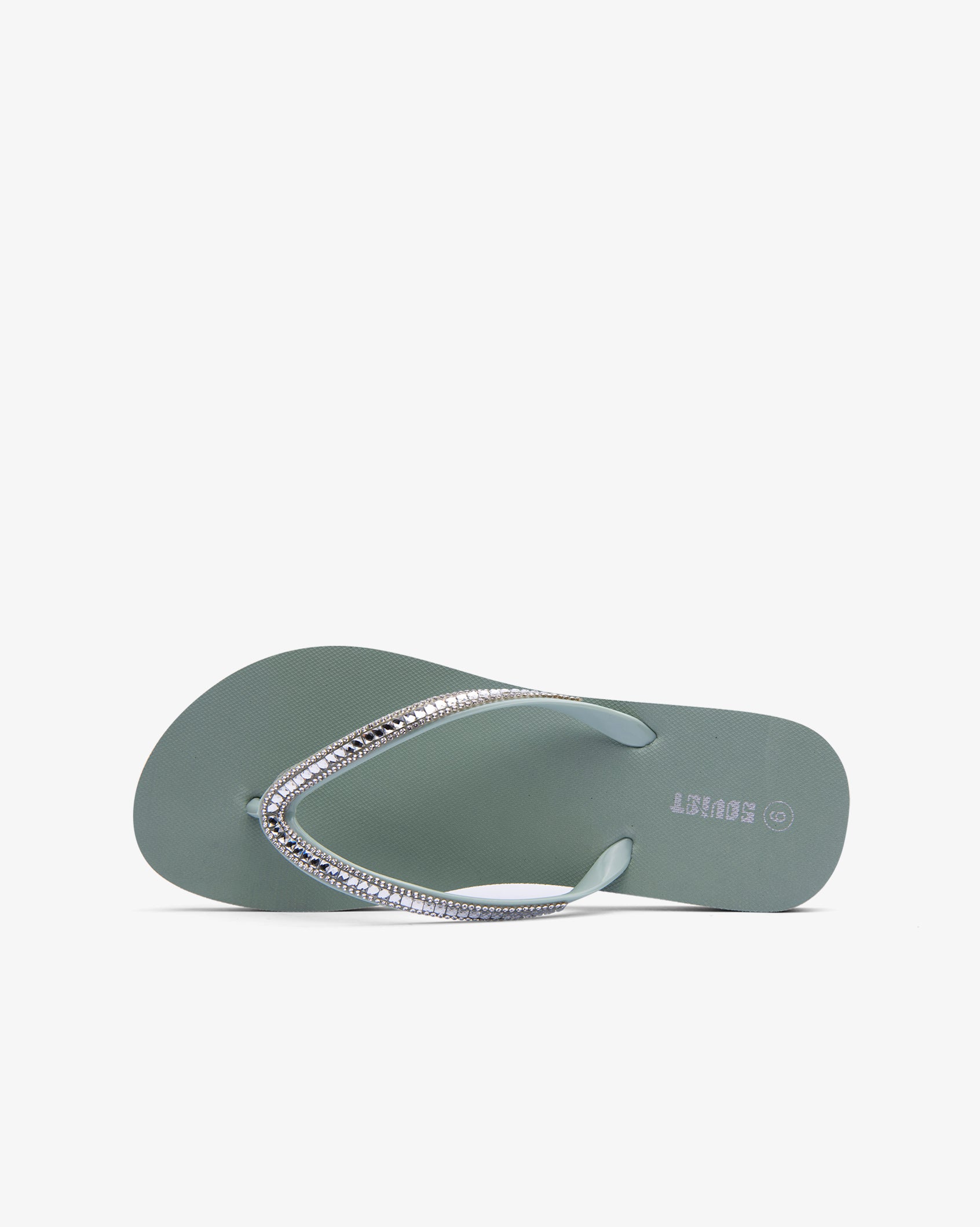 Ladies Emerald - Diamante Sandal