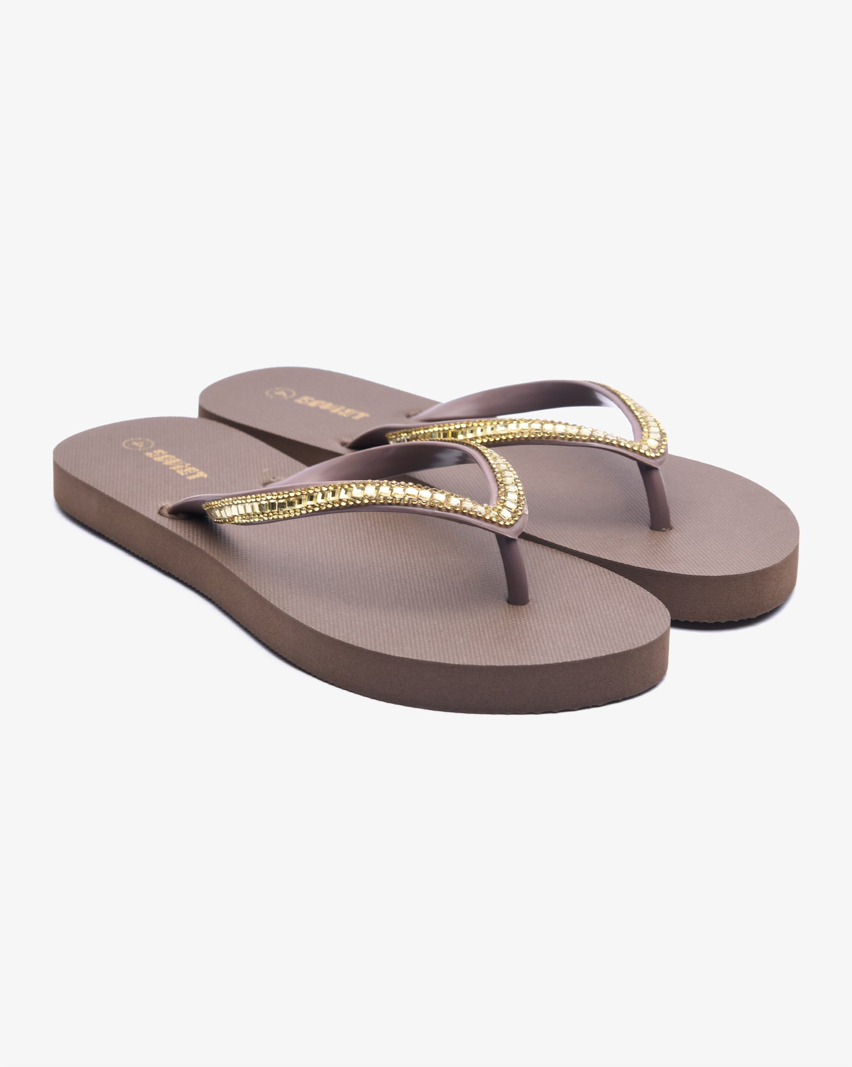 Ladies Emerald - Diamante Sandal