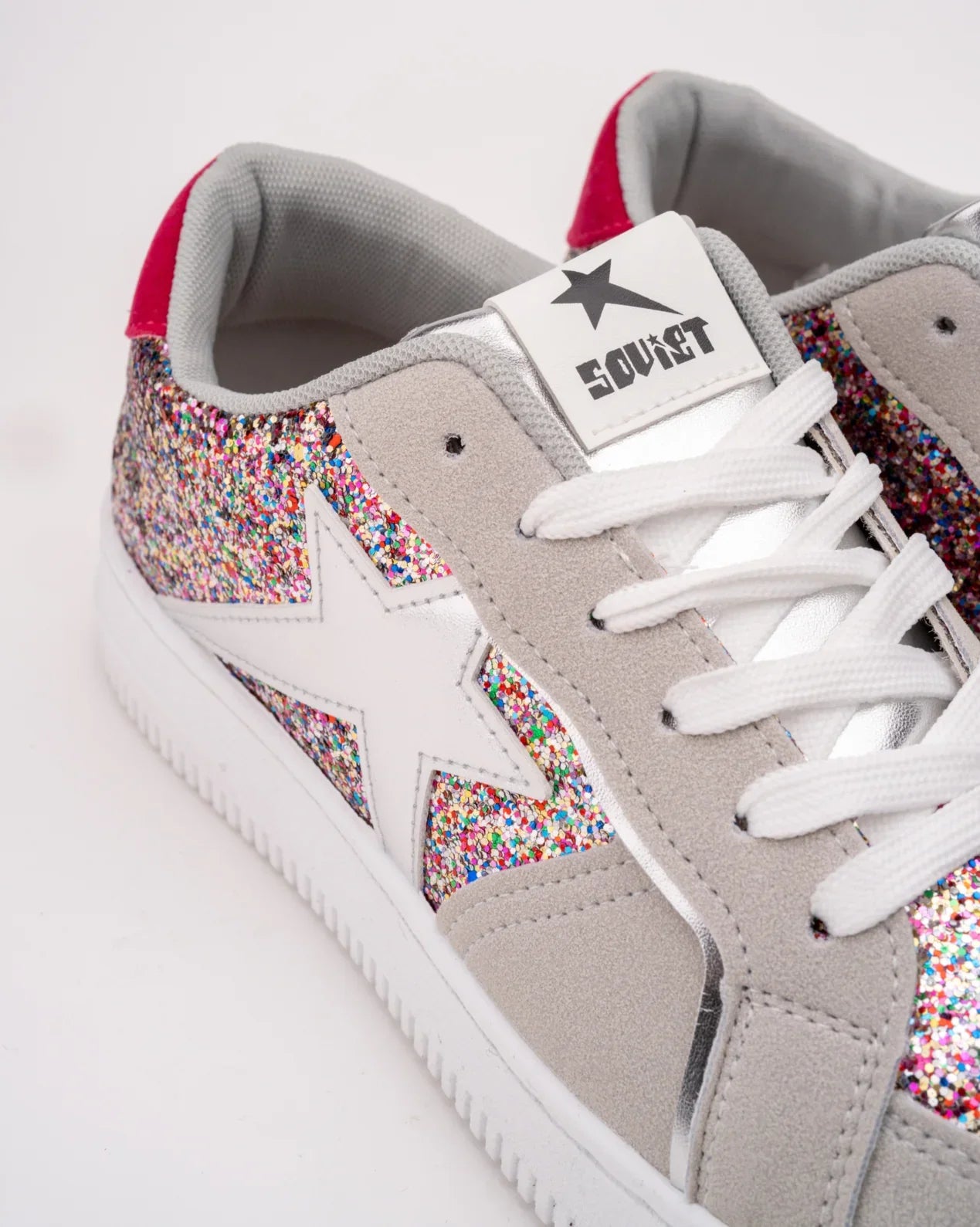 Ladies Fergie - Low Cut Glitter Sneaker