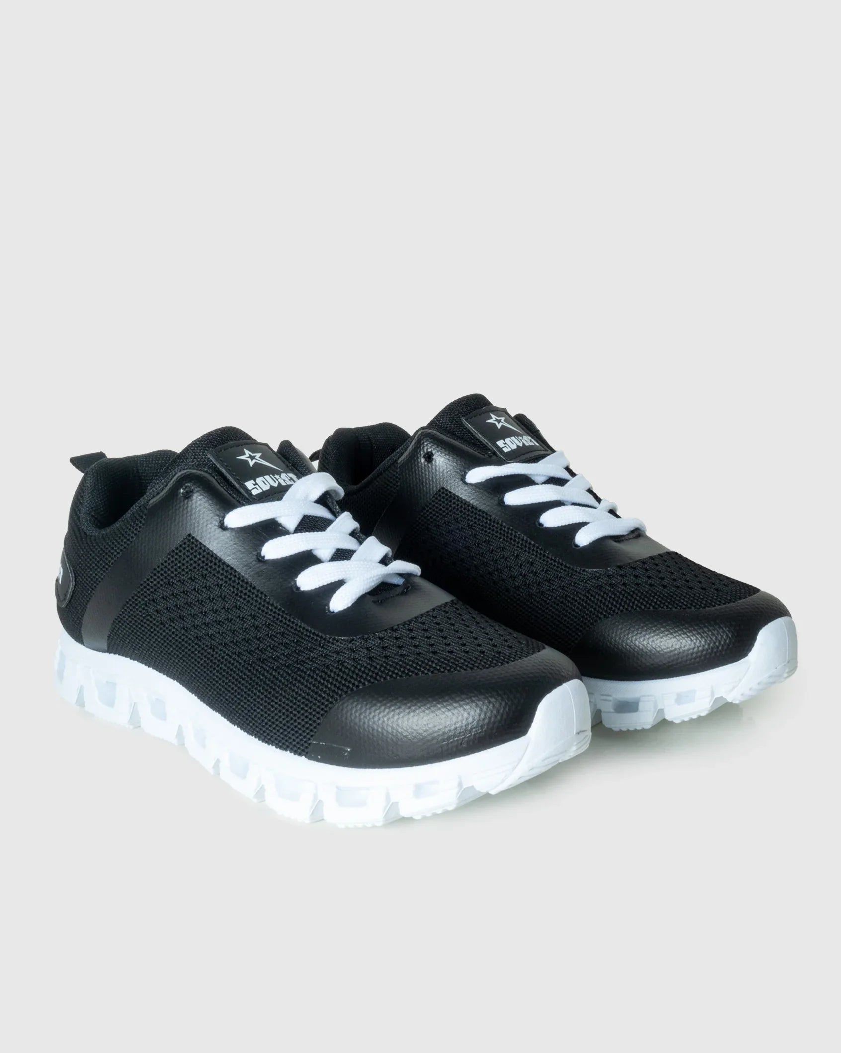 Ladies Ishara - Mesh & PU Athleisure Sneaker