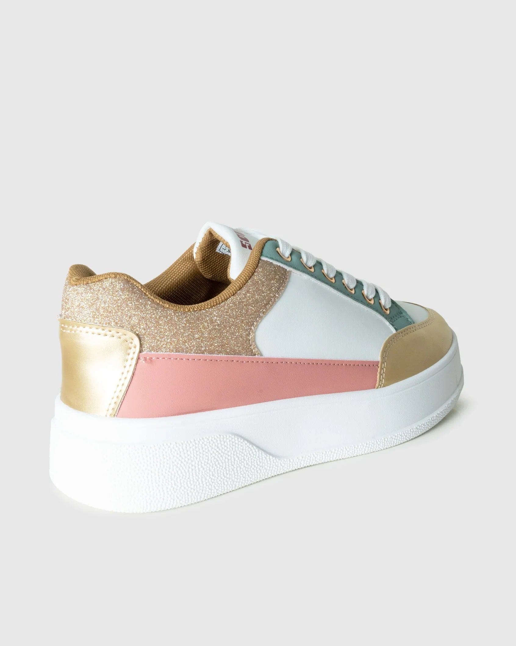 Ladies Jemima - Colourblock PU Sneaker