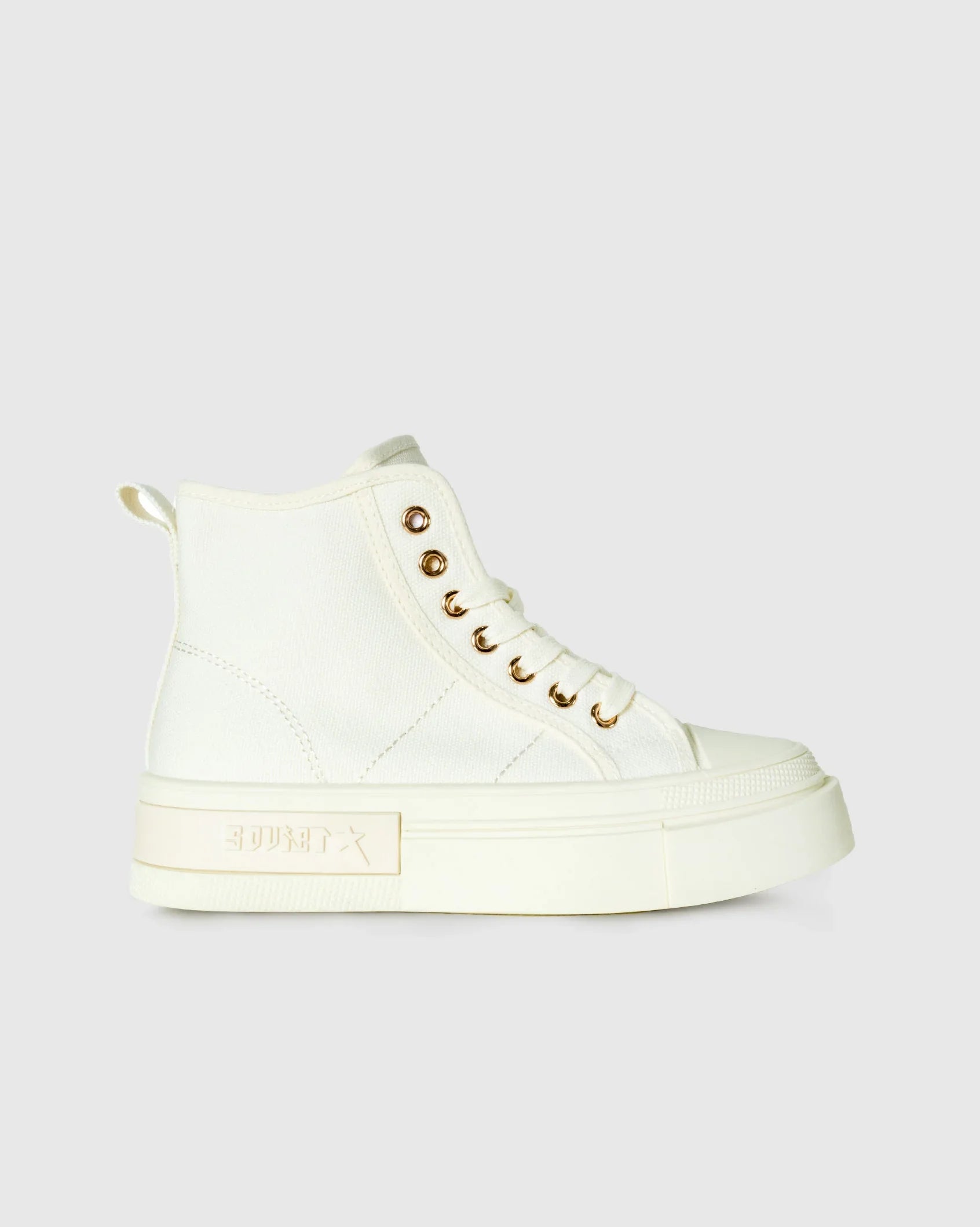 Ladies Kelly Hi - Canvas Platform Sneaker