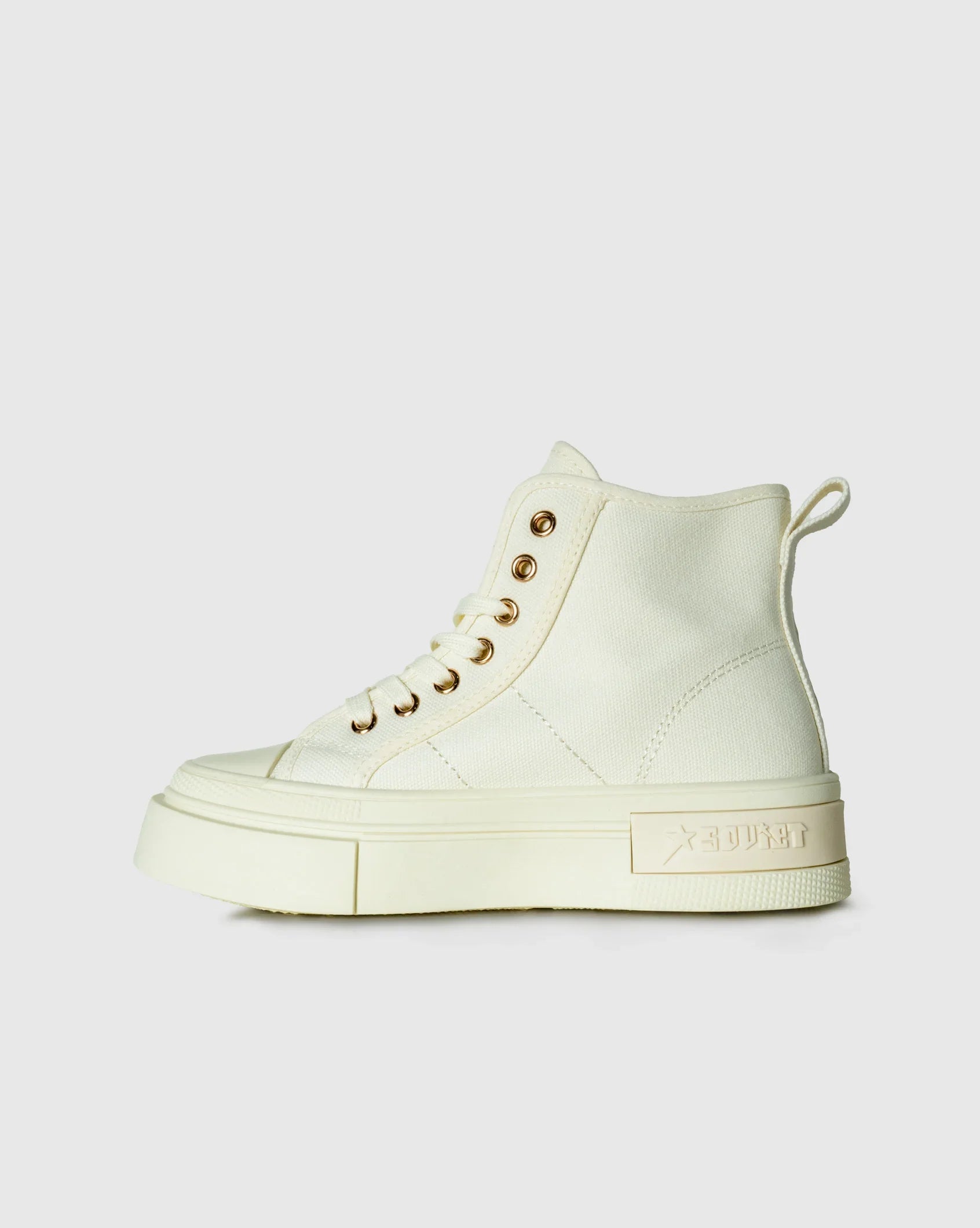 Ladies Kelly Hi - Canvas Platform Sneaker