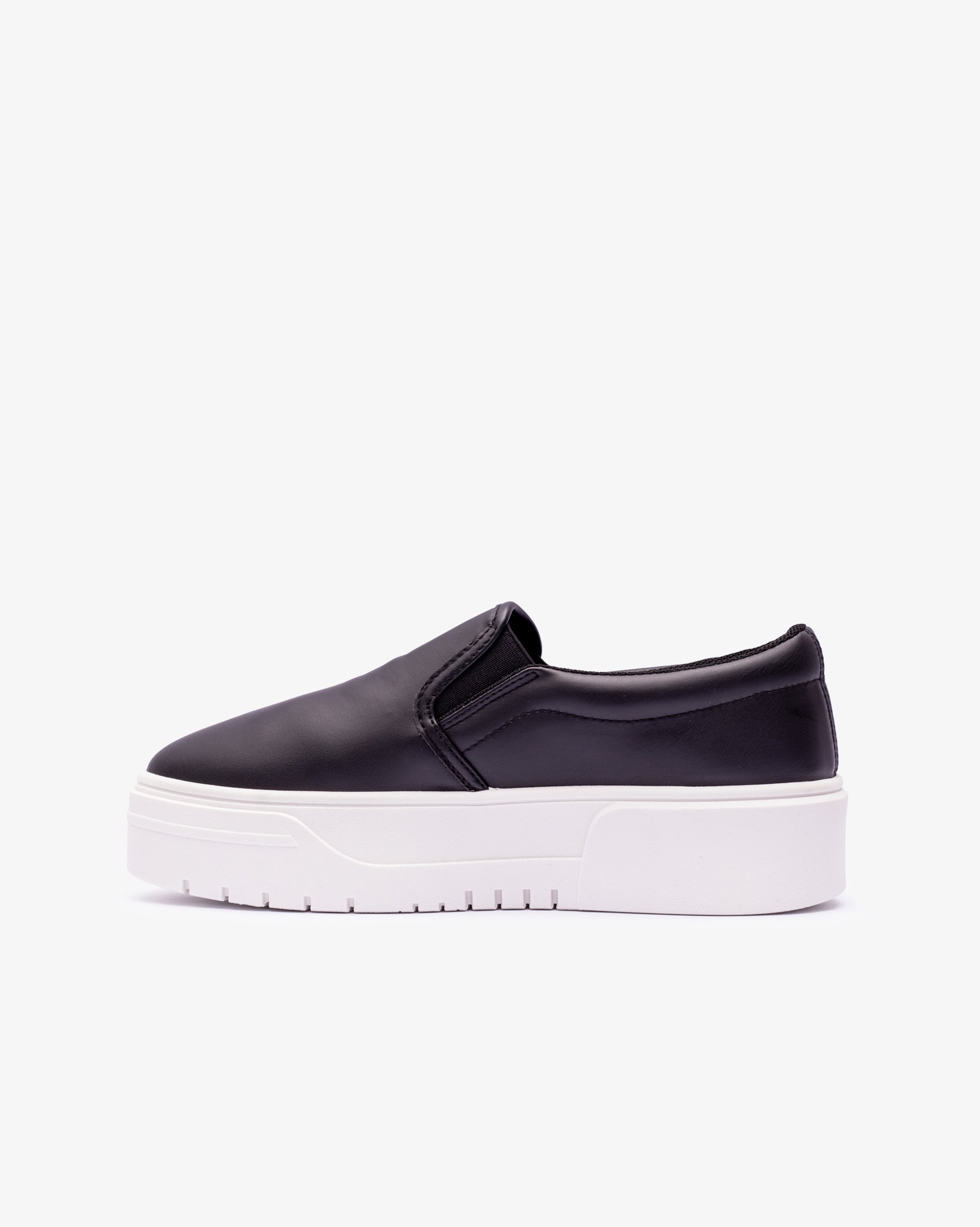 Ladies Lanthe - PU Platform Slip On