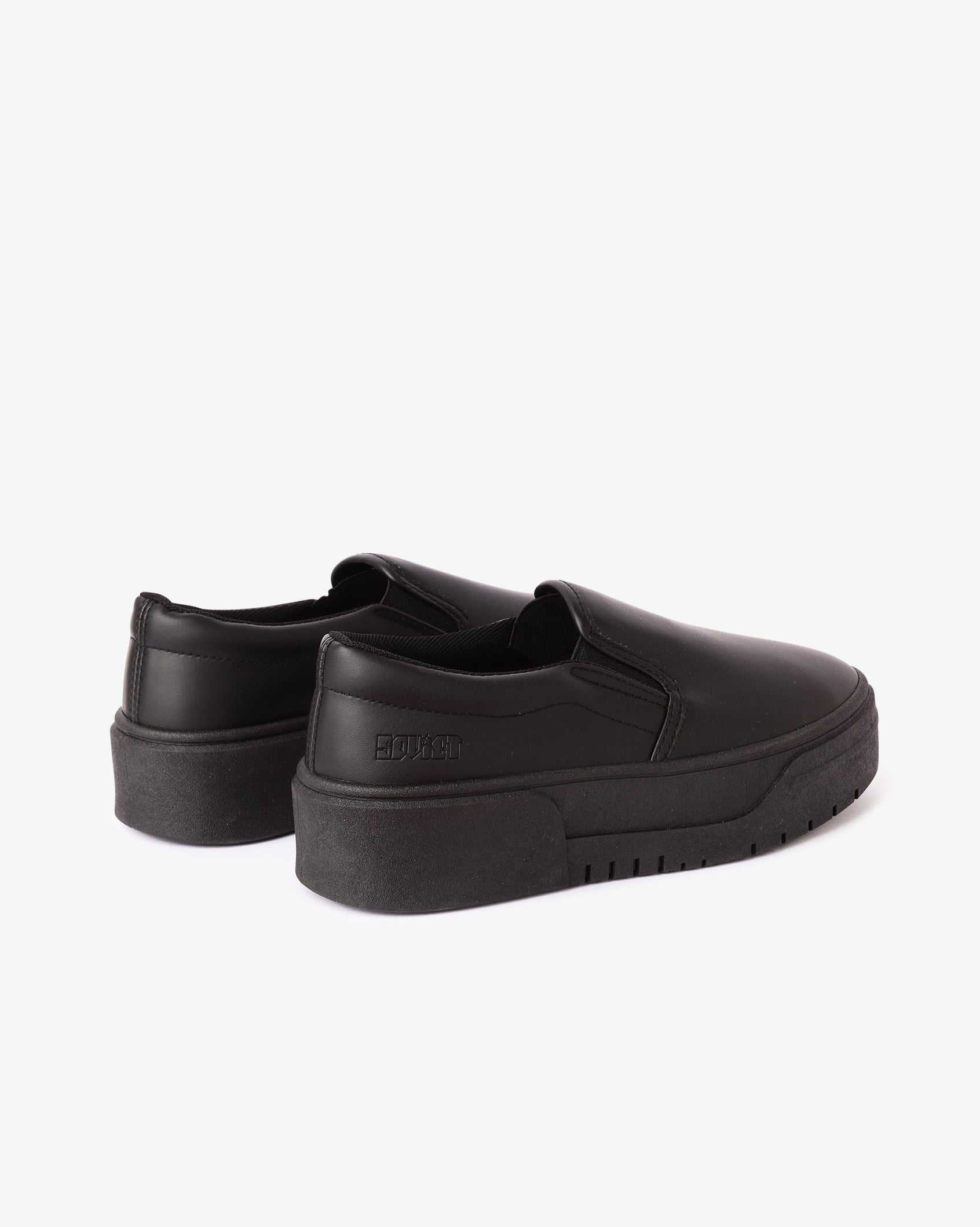 Ladies Lanthe - PU Platform Slip On