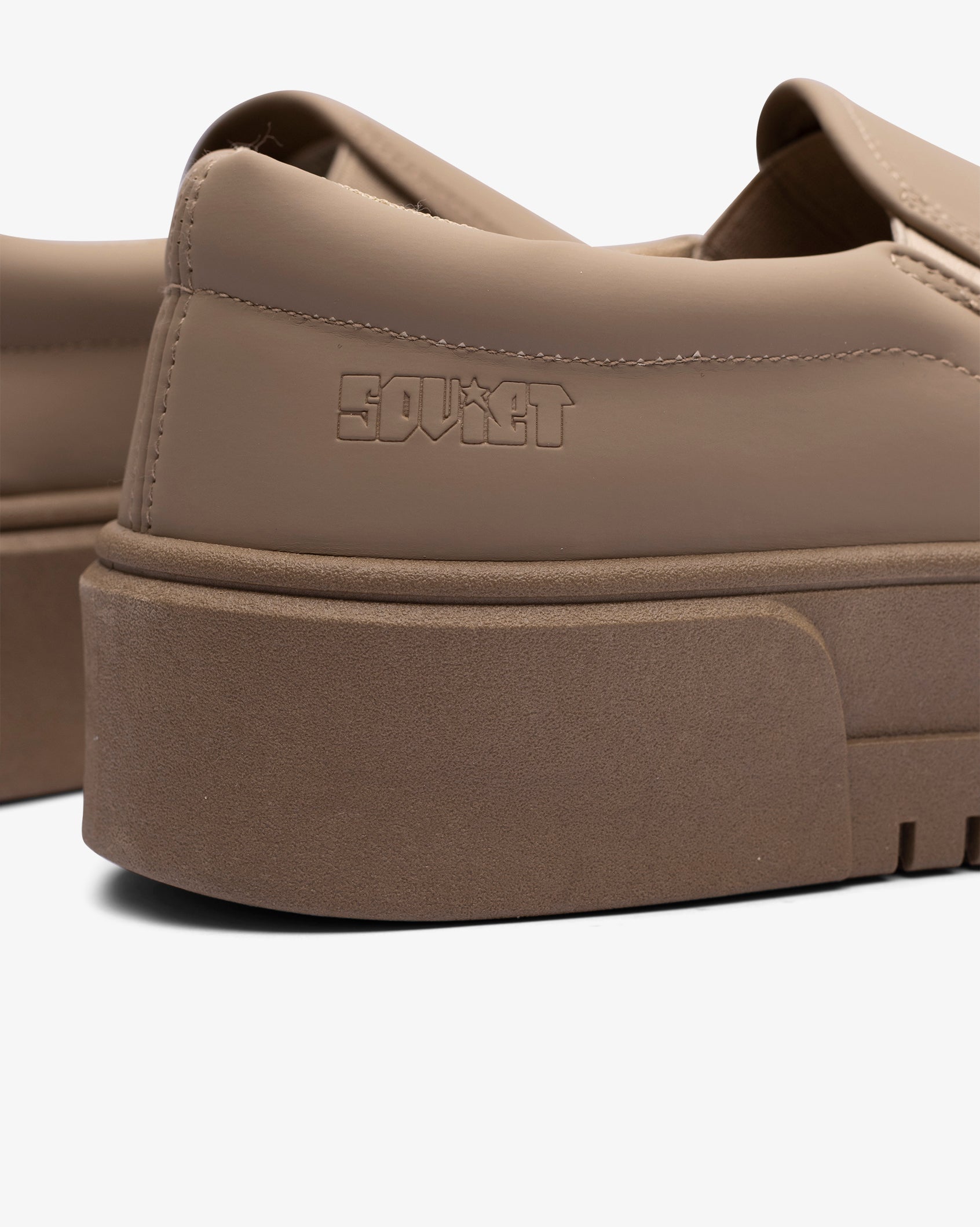 Ladies Lanthe - PU Platform Slip On