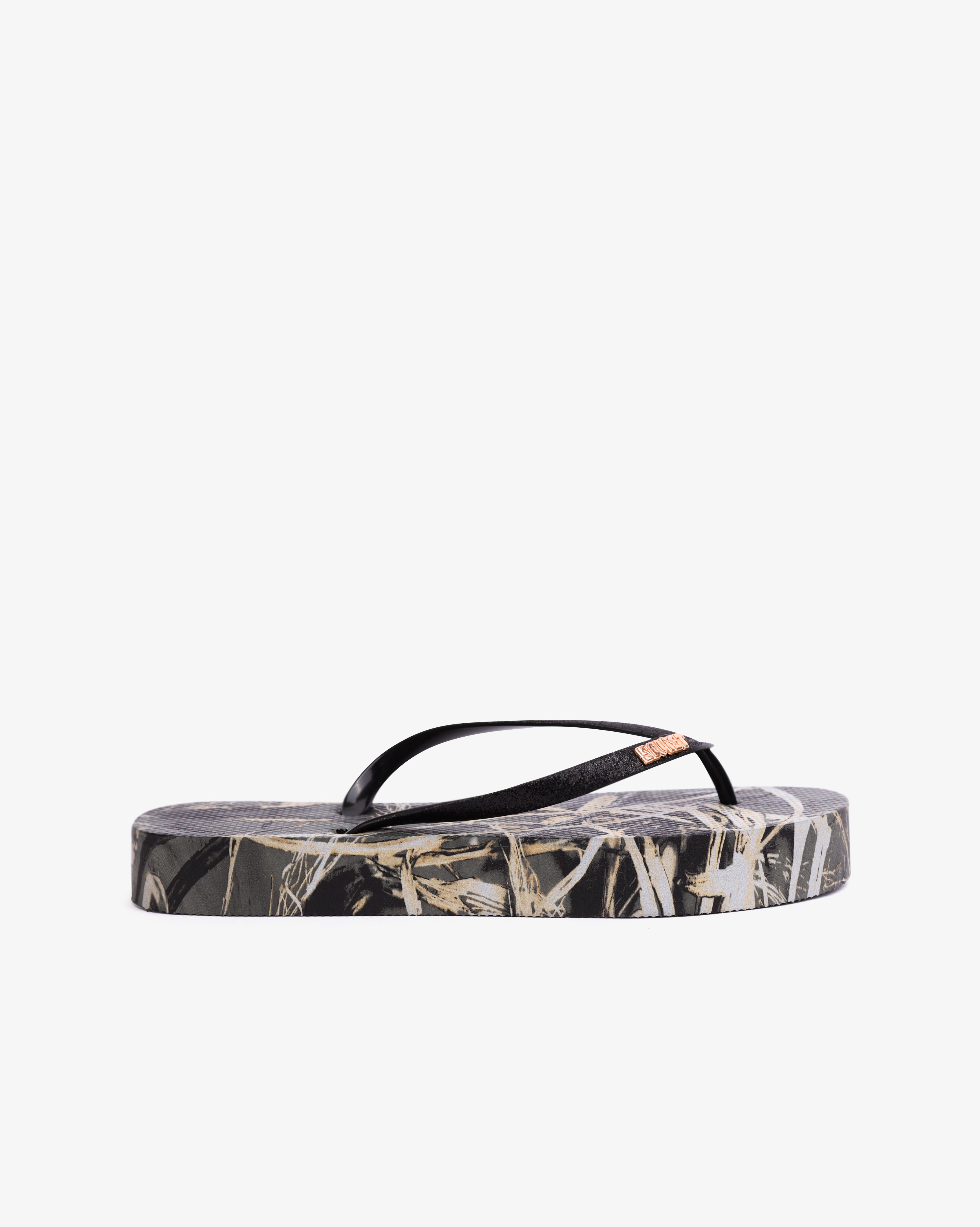 Ladies Margot - Tropical Thong Sandal - Soviet Denim