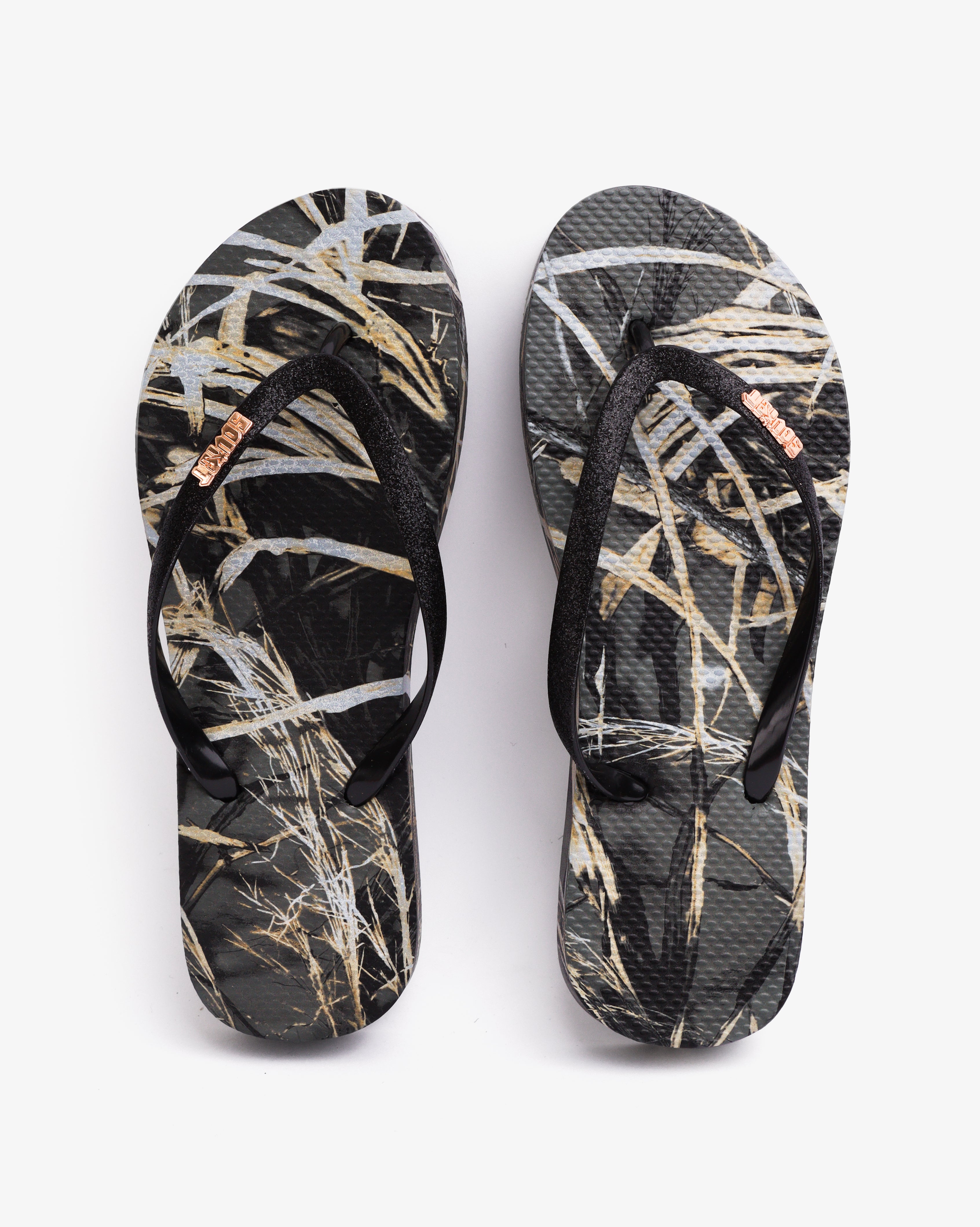 Ladies Margot - Tropical Thong Sandal - Soviet Denim