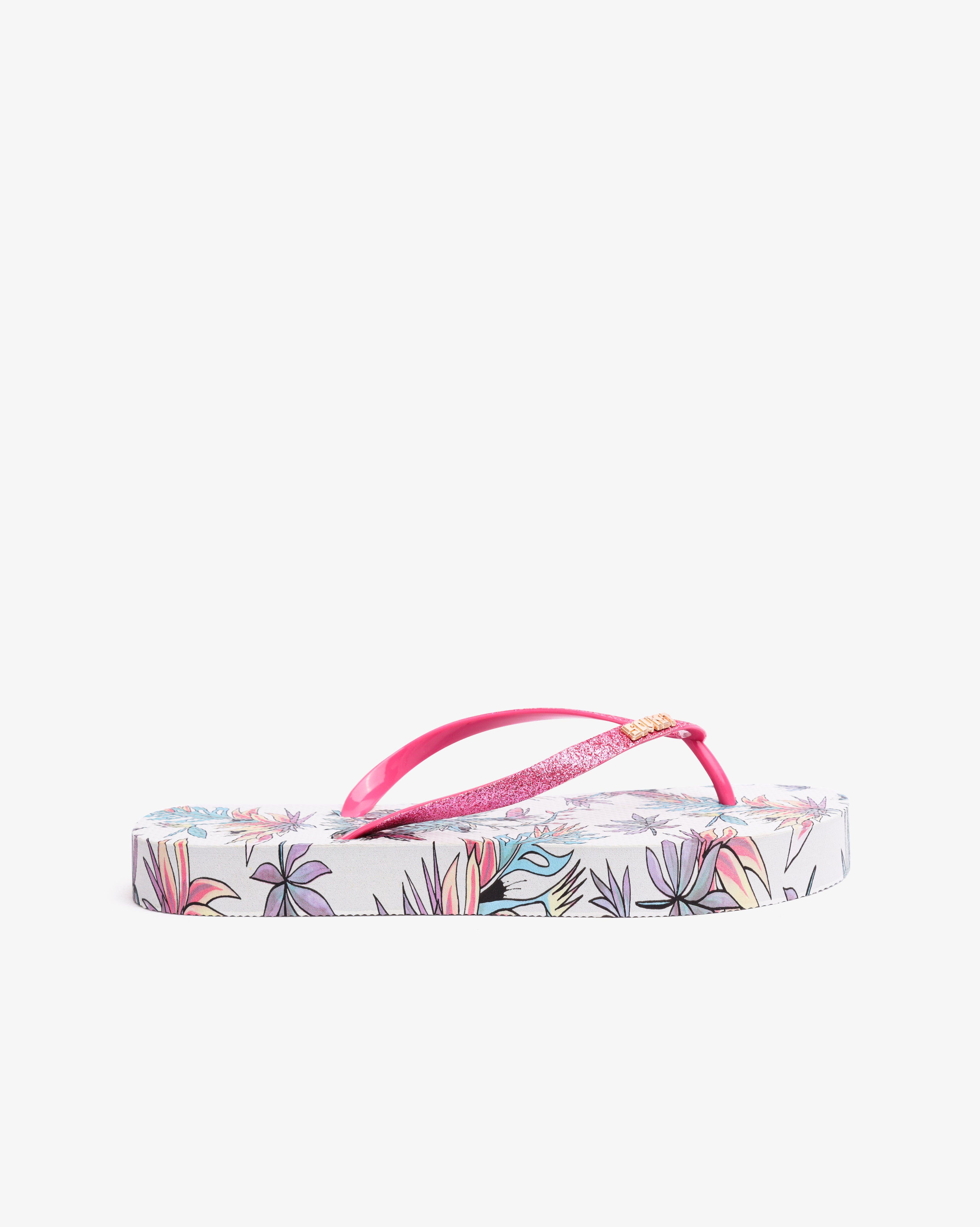 Ladies Margot - Tropical Thong Sandal - Soviet Denim