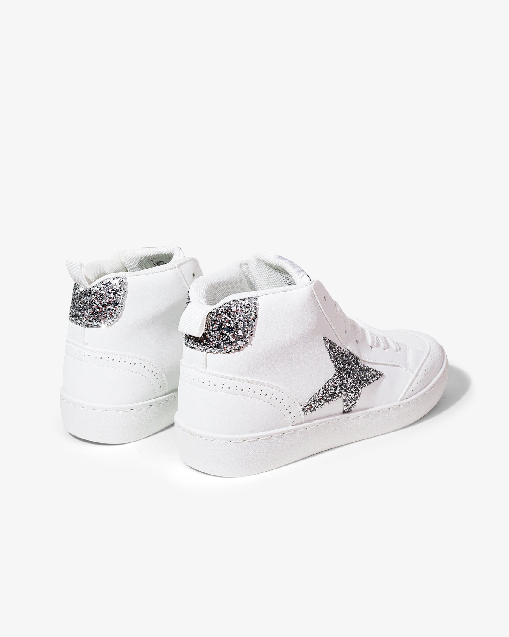 Ladies Miro - Hi Cut Glitter Sneaker