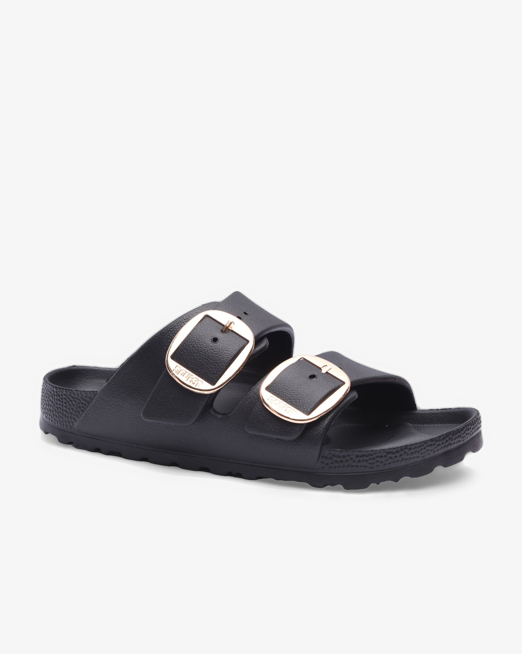 Ladies Nikki - Eva Slide Sandal With Buckle
