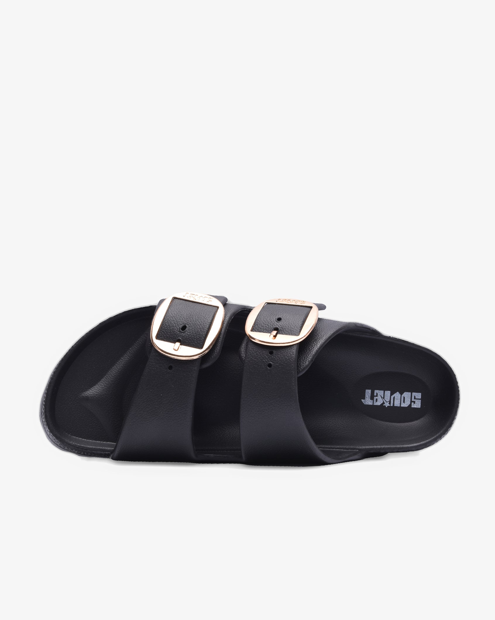 Ladies Nikki - Eva Slide Sandal With Buckle