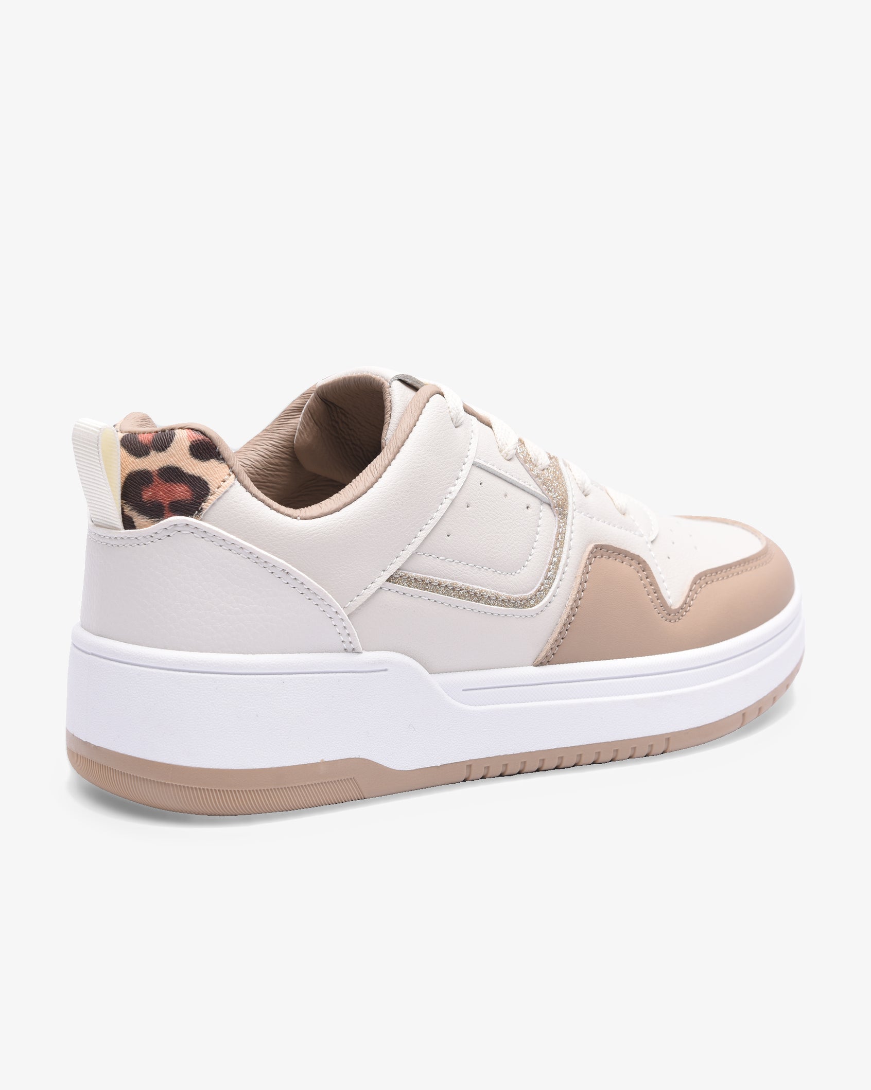 Ladies Poppy - PU Lace Up Sneaker