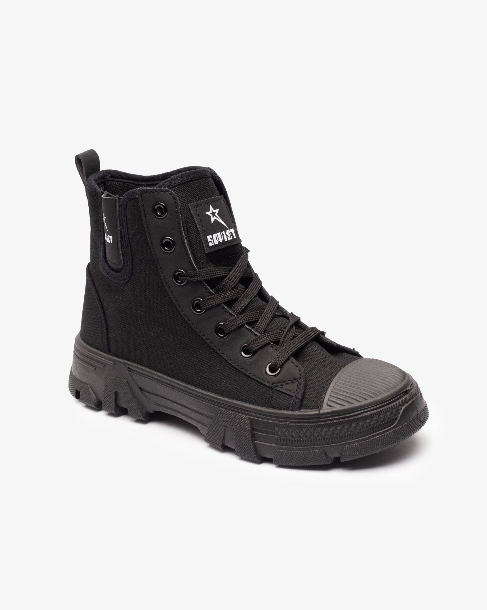 Ladies Raptor - Lace Up Boot - Soviet Denim