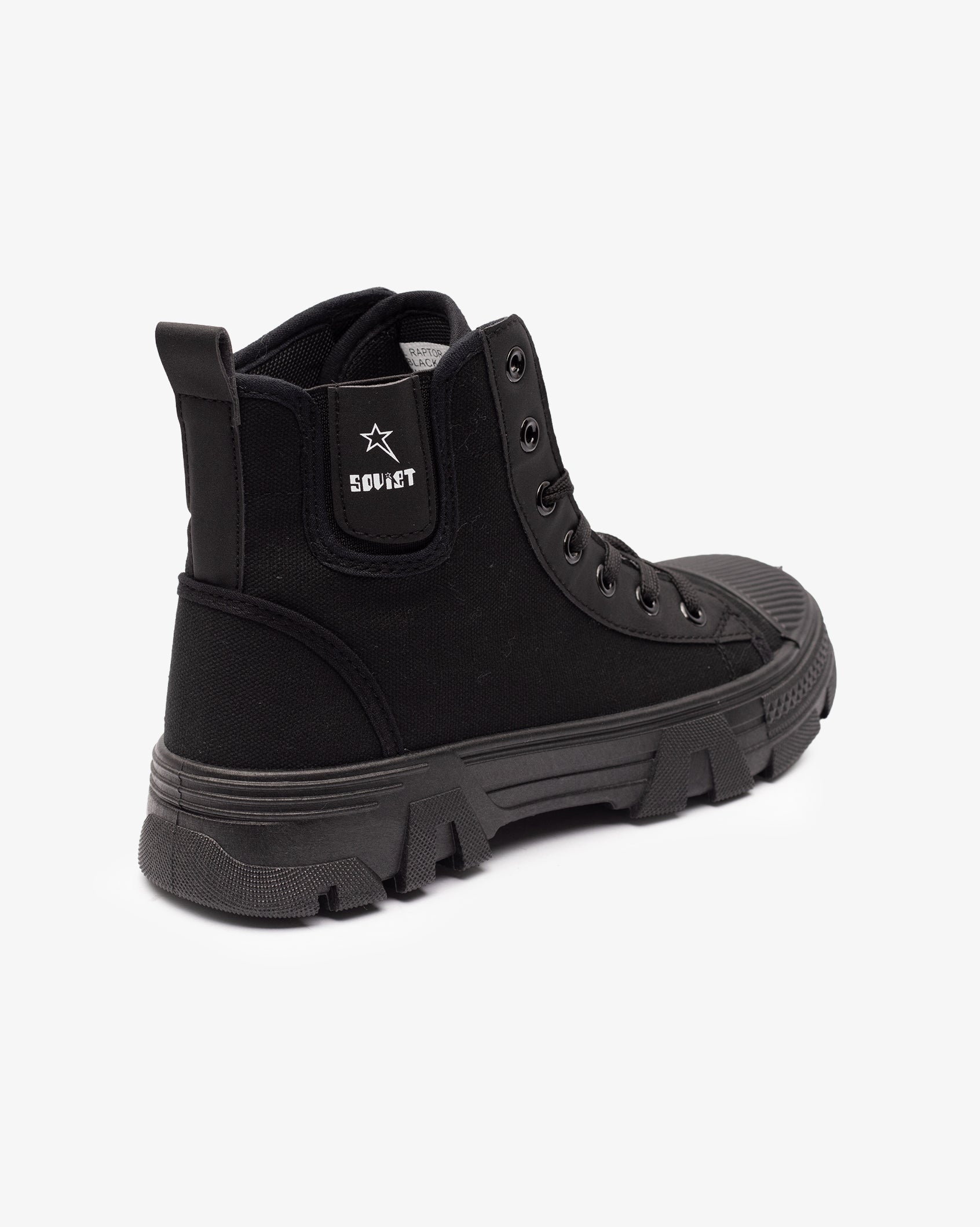 Ladies Raptor - Lace Up Boot - Soviet Denim