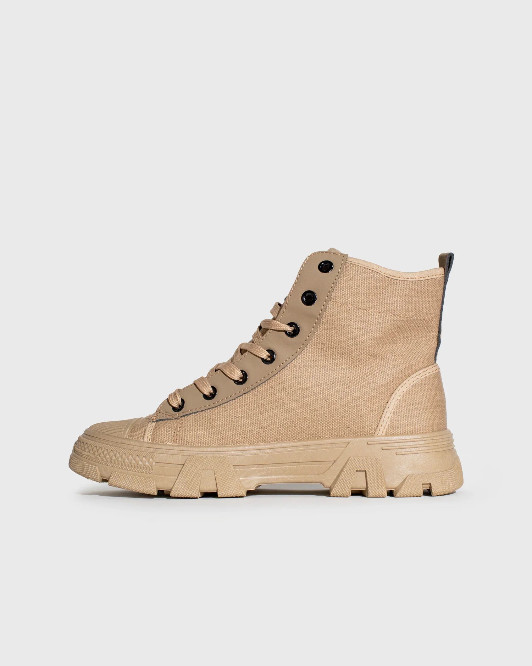 Ladies Raptor - Canvas Combat Boot - Soviet Denim