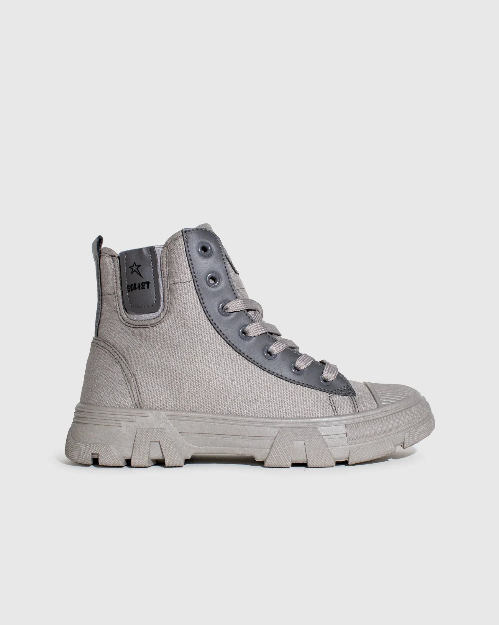 Ladies Raptor - Canvas Combat Boot - Soviet Denim