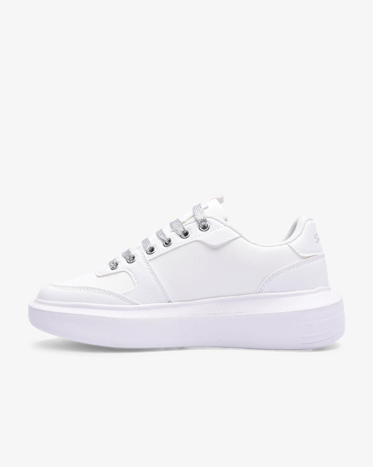 Ladies Sylvie - PU Lace Up Sneaker