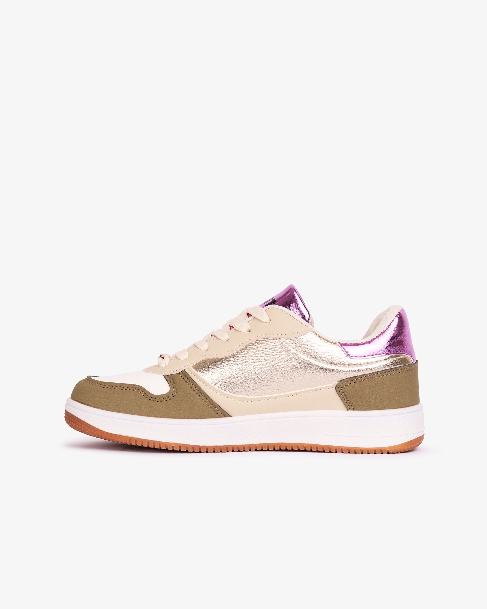 Ladies Teddy - Low Cut Metallic Sneaker