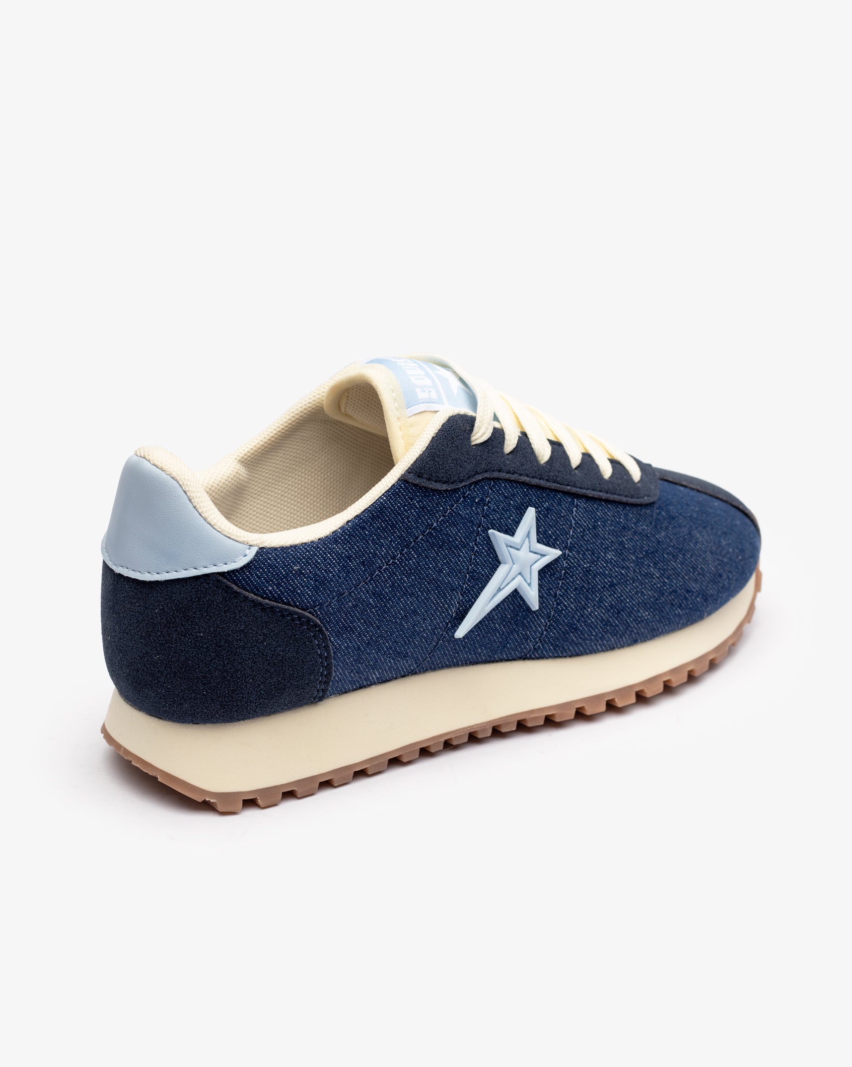 Ladies Vietnam - Denim Lace Up Sneaker
