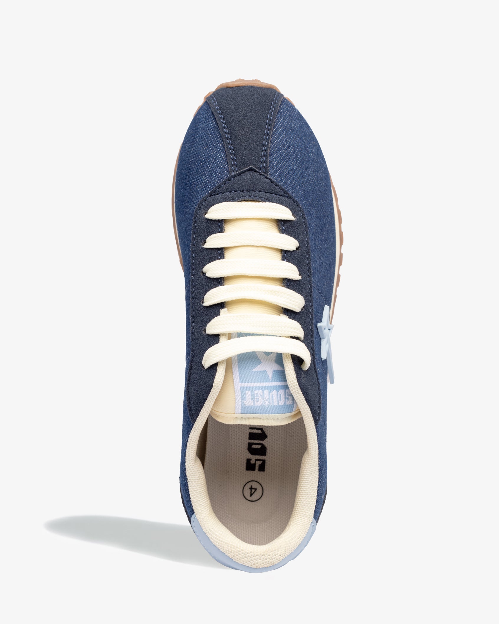 Ladies Vietnam - Denim Lace Up Sneaker