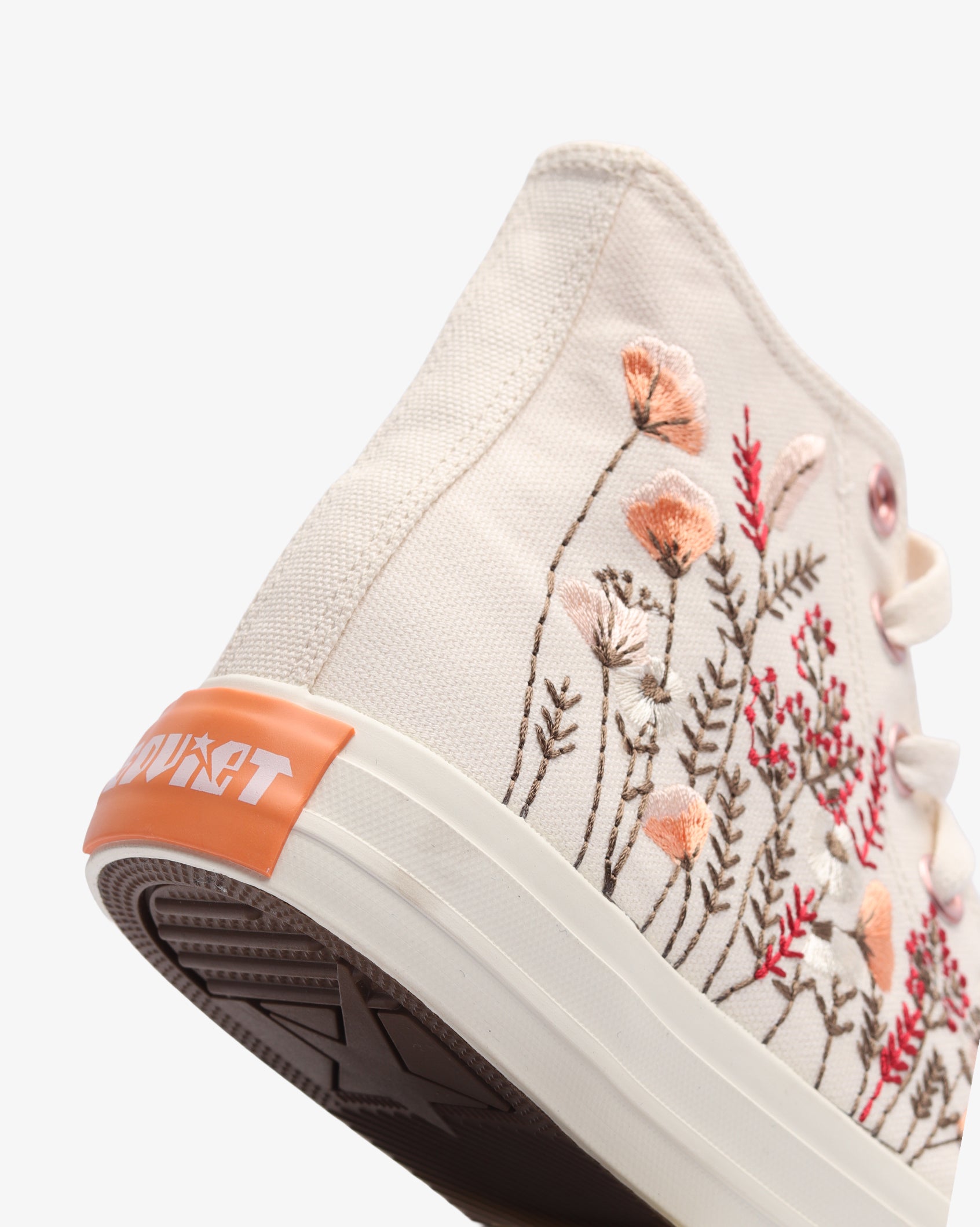 Ladies Viper Floral - Hi Cut Canvas