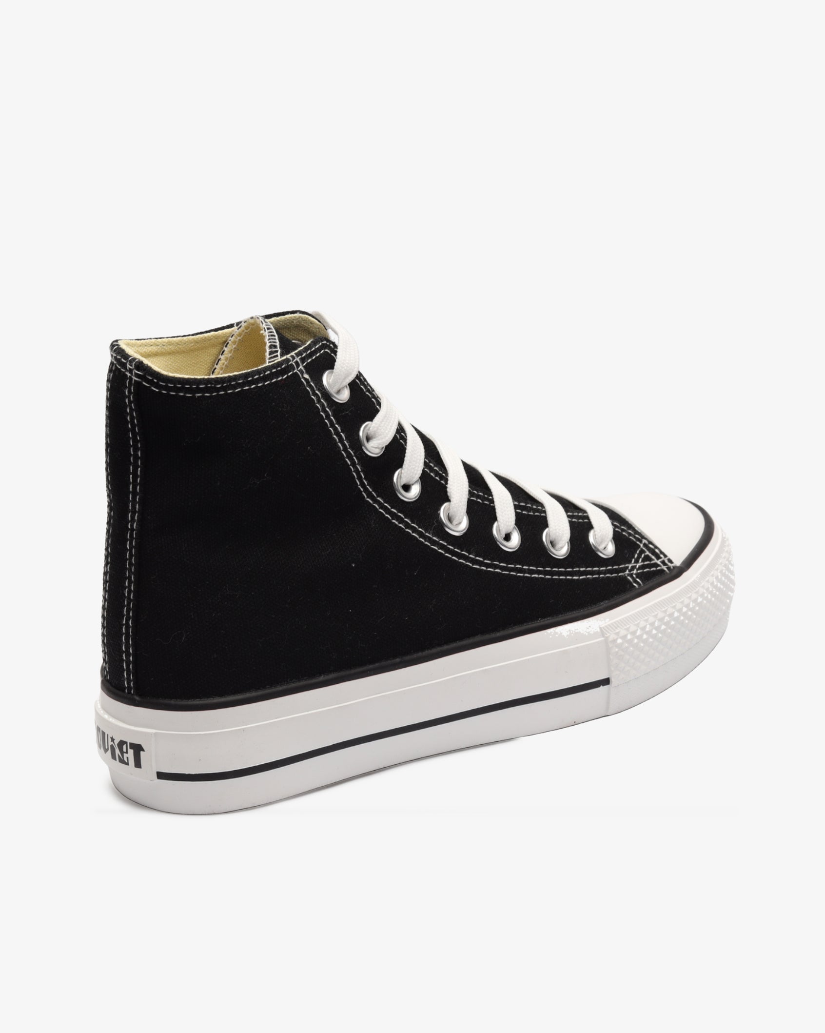Ladies Viper Platform S26 - Vulcanized Hi Cut Canvas 4cm Platform