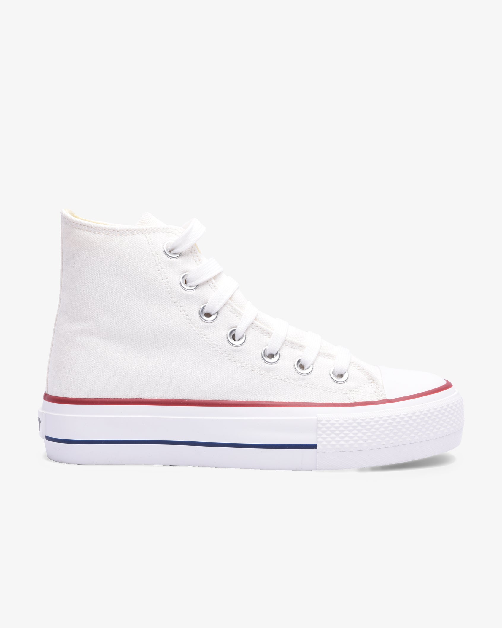 Ladies Viper Platform S26 - Vulcanized Hi Cut Canvas 4cm Platform