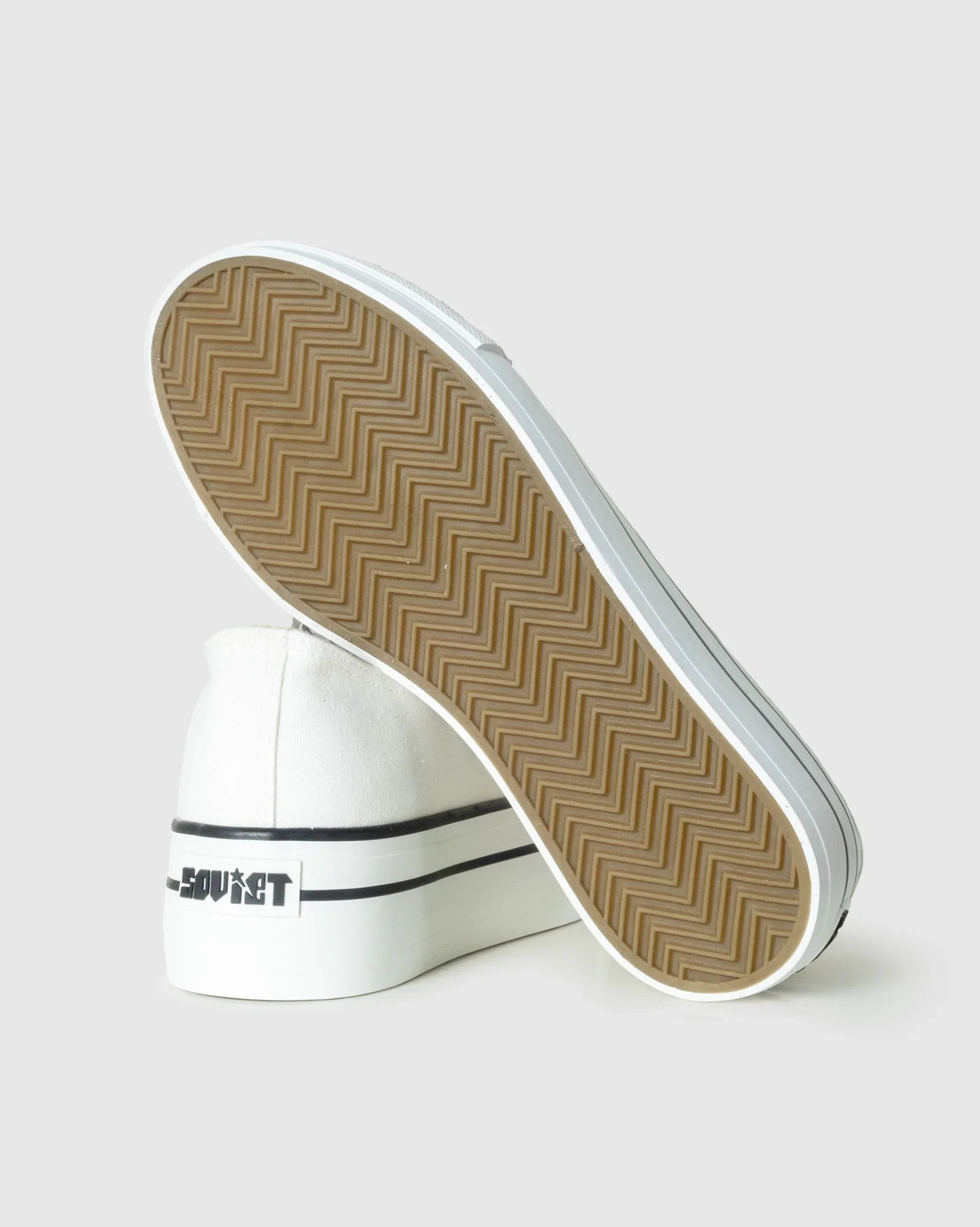 Ladies Viper - Low Cut Canvas Platform Sneaker