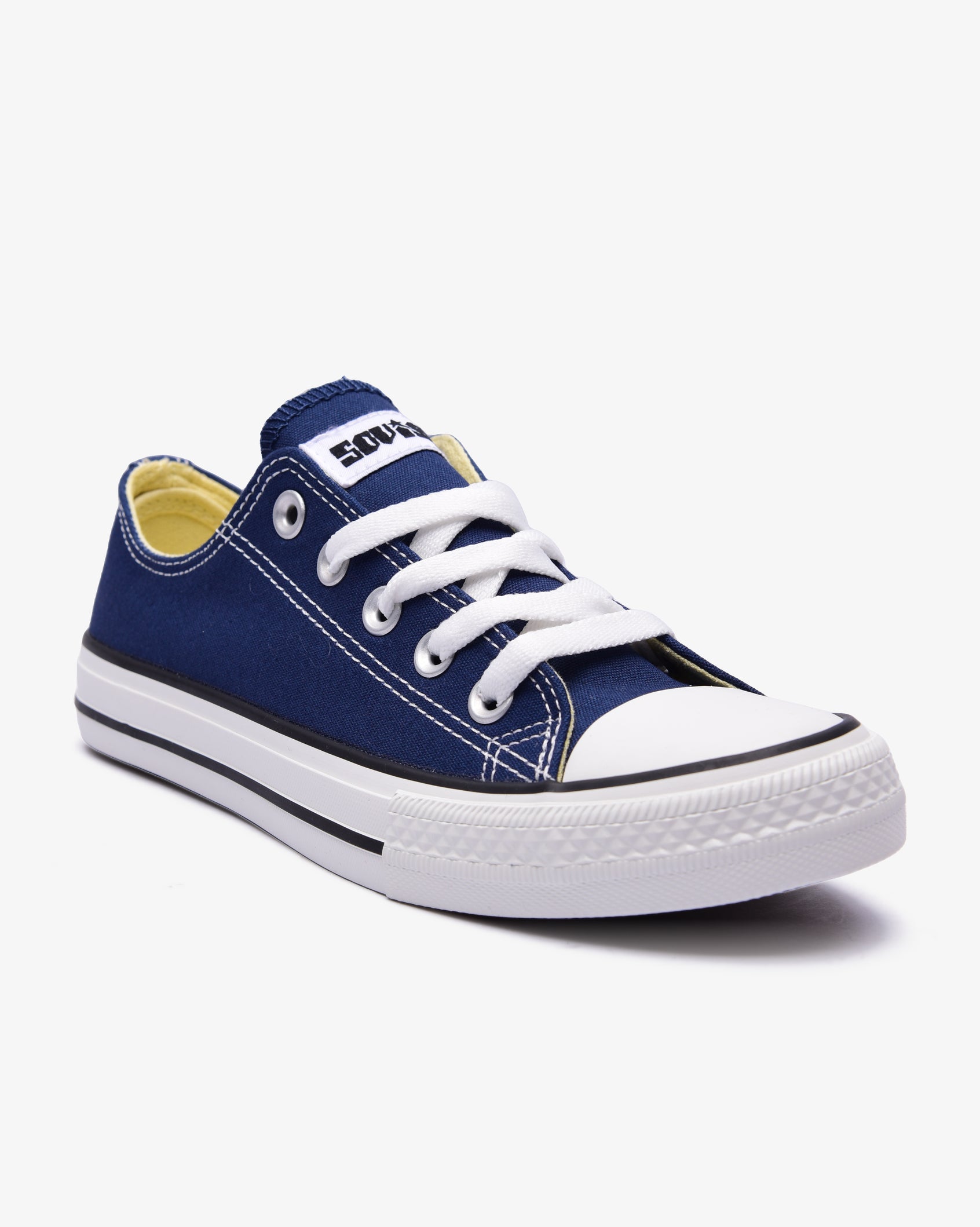 Ladies Viper - Low Cut Canvas Sneaker - Soviet Denim