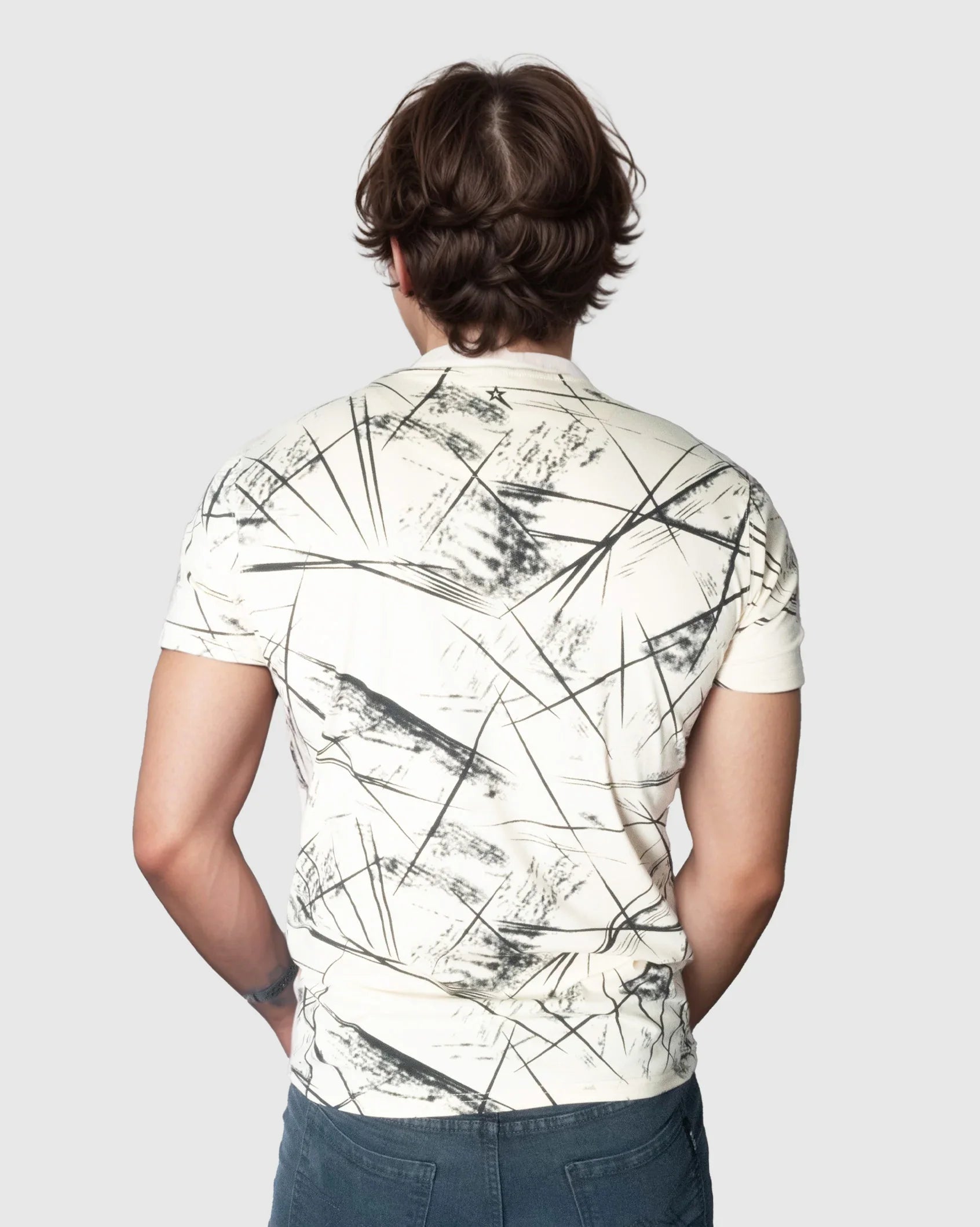 Mens Altitude - Slash Pattern Tee